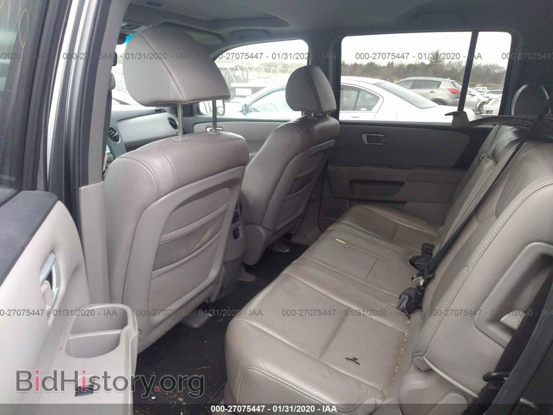 2011 HONDA PILOT - VIN: 5FNYF4H52BB038200 - Фото 8