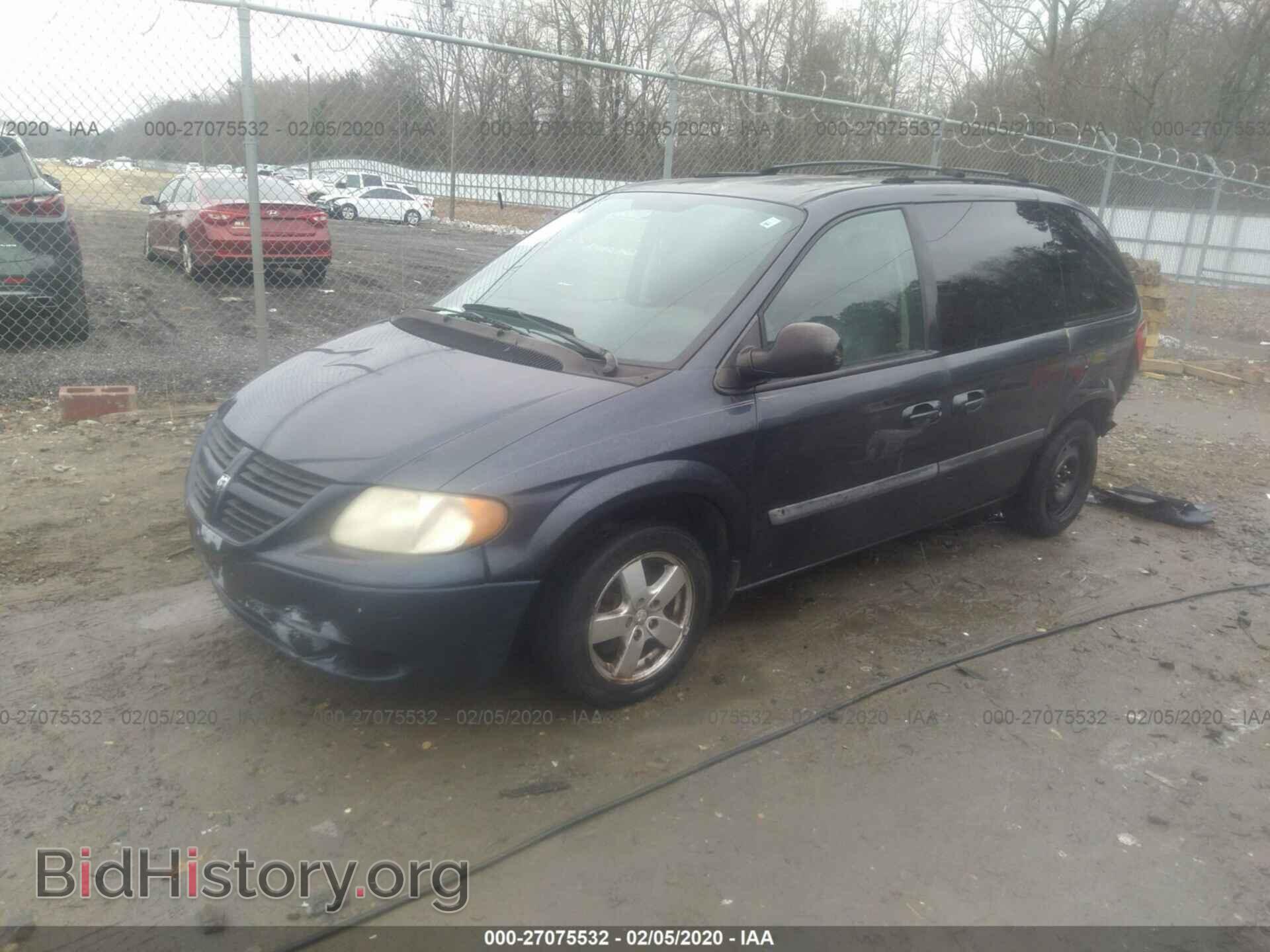 2007 DODGE CARAVAN - VIN: 1D4GP45R37B153370 - Фото 2