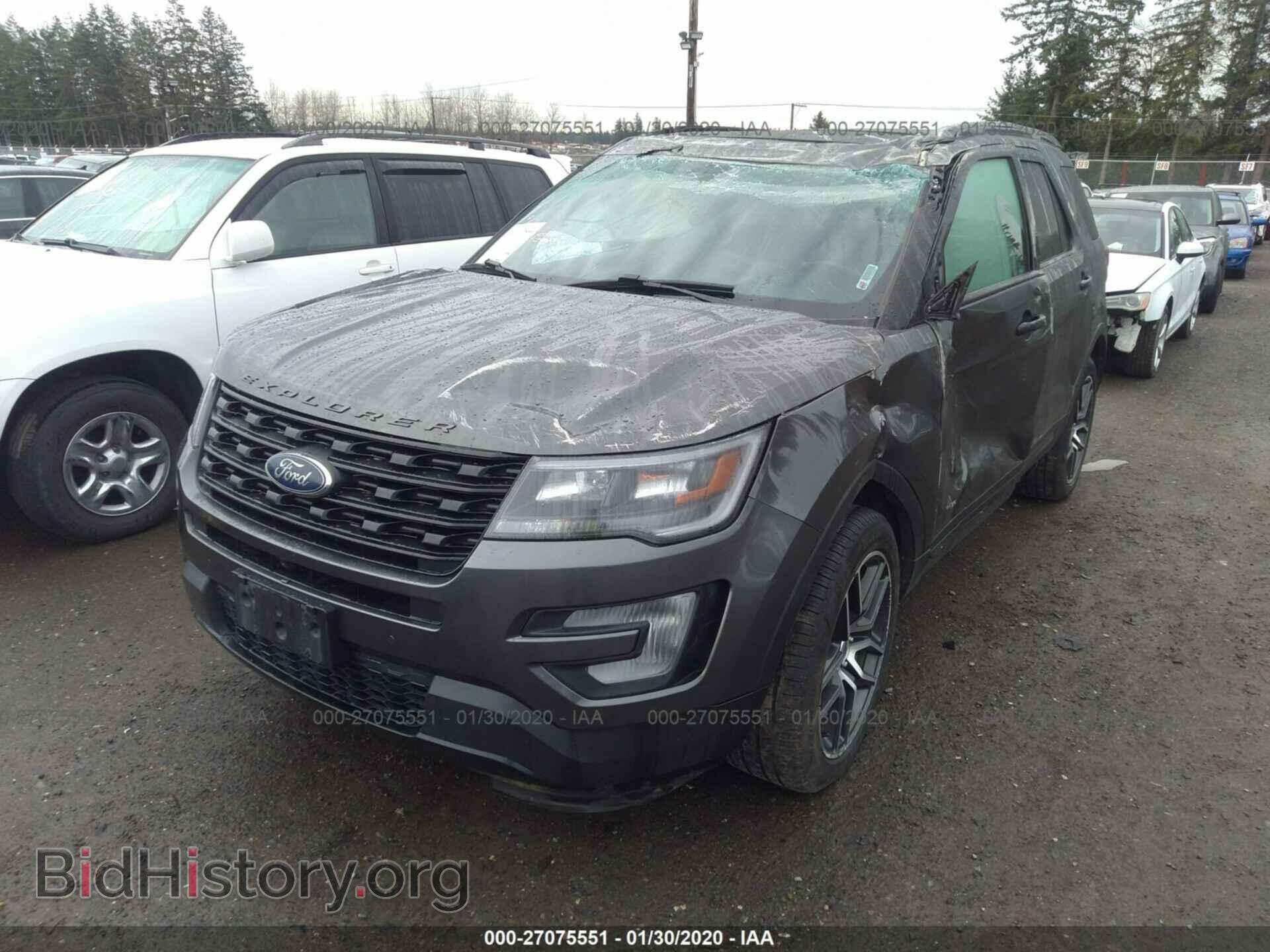 2017 FORD EXPLORER - VIN: 1FM5K8GT0HGA70806 - Фото 2
