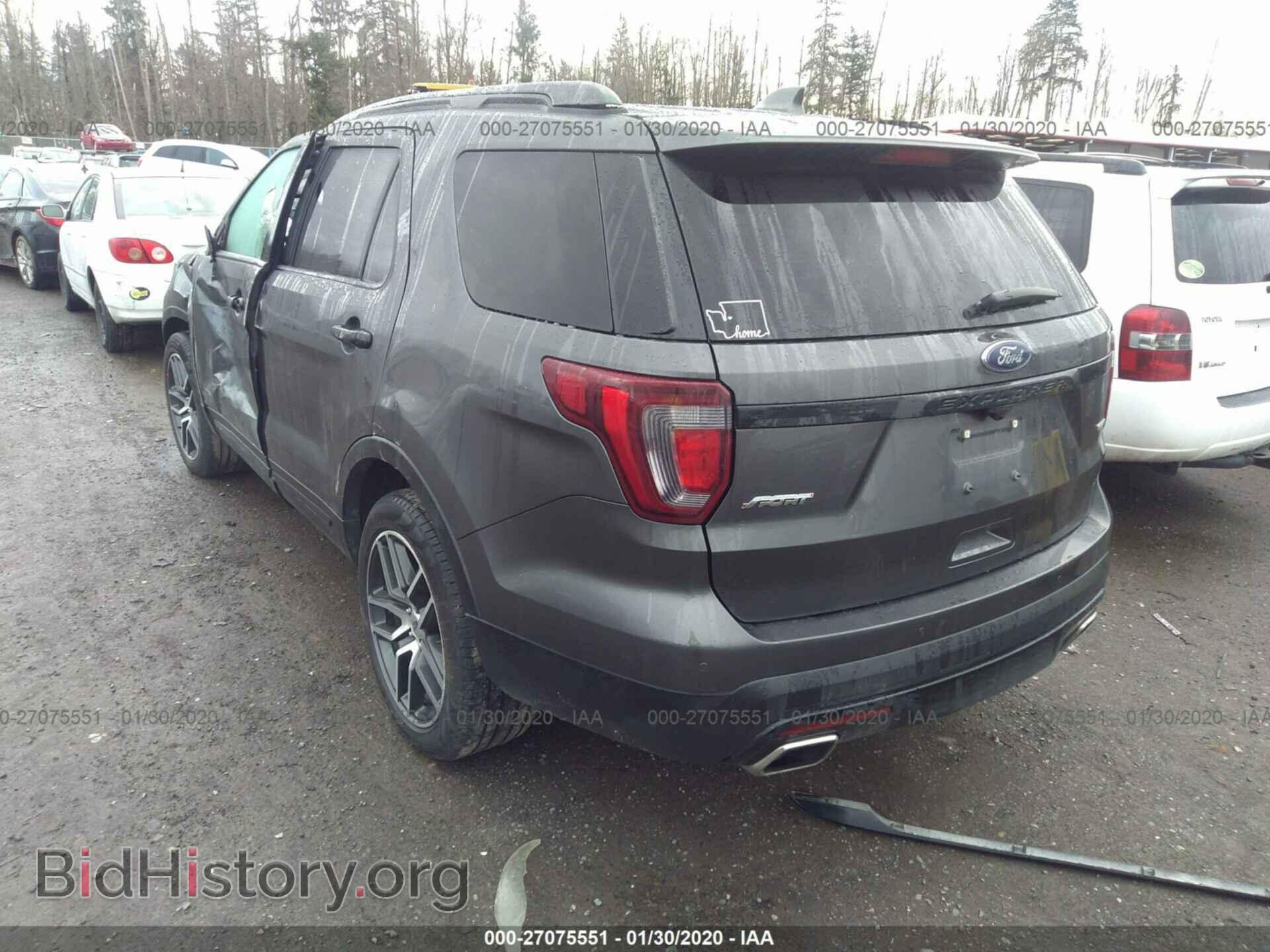 2017 FORD EXPLORER - VIN: 1FM5K8GT0HGA70806 - Фото 3