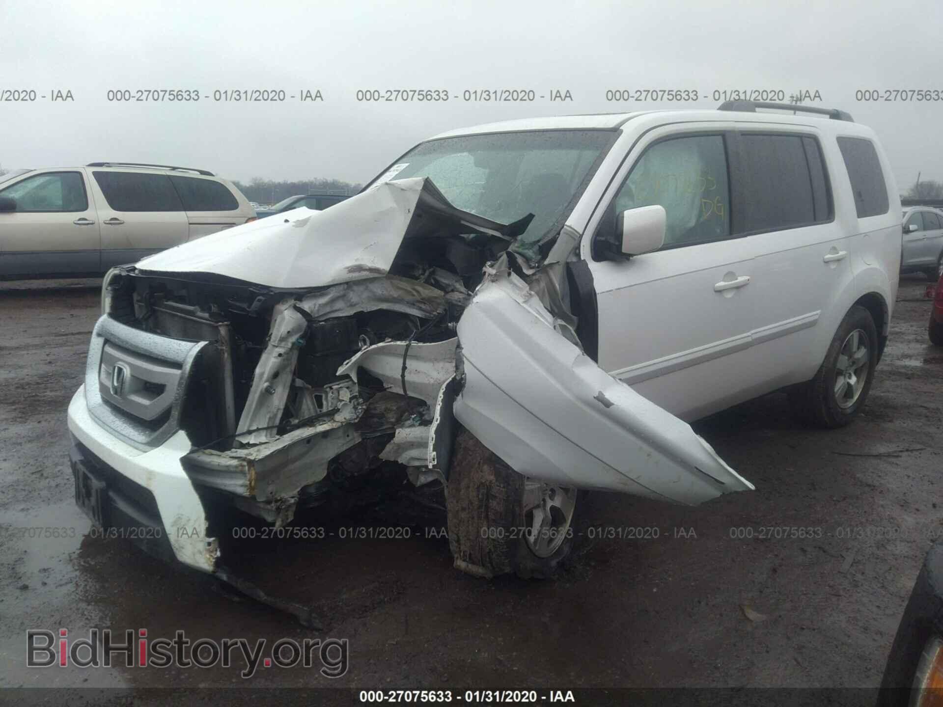 2011 HONDA PILOT - VIN: 5FNYF4H5XBB025713 - Фото 2