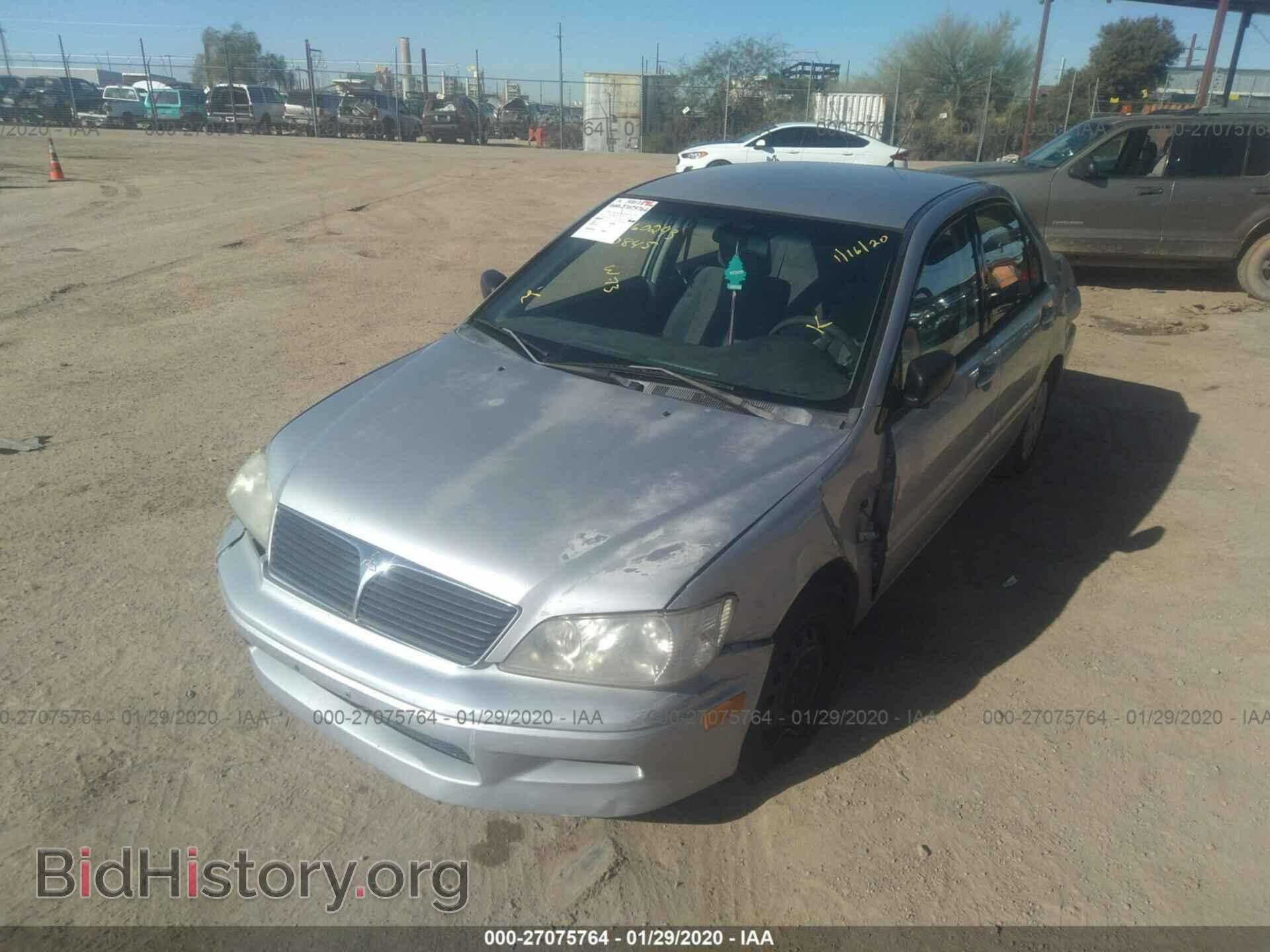 2003 MITSUBISHI LANCER - VIN: JA3AJ26E93U005791 - Фото 2