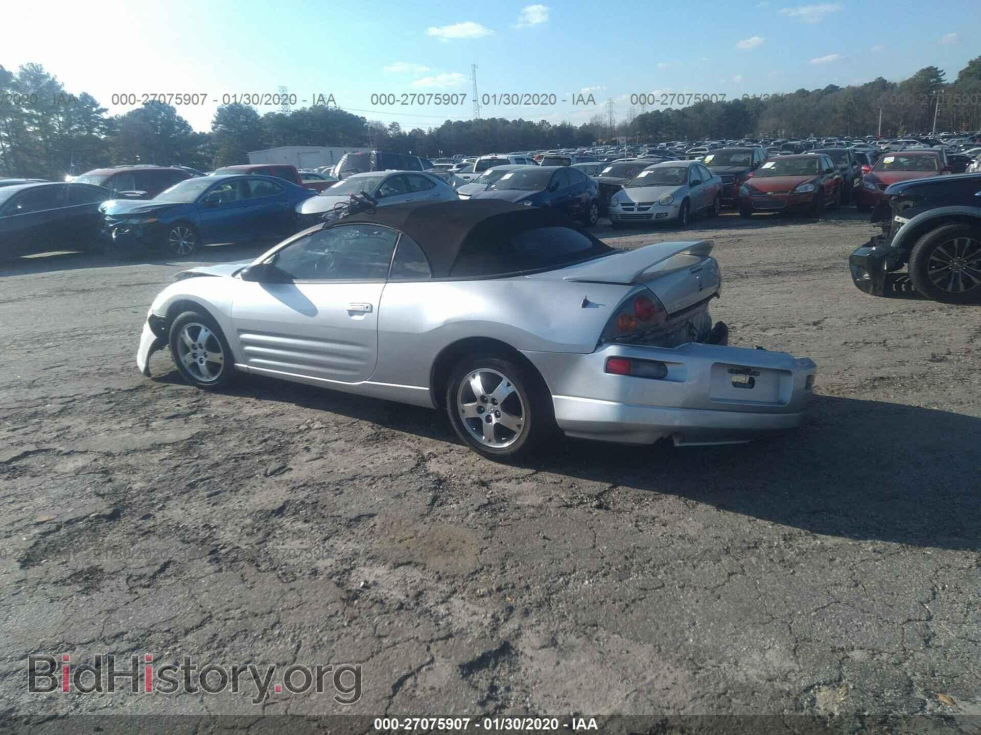 2003 MITSUBISHI ECLIPSE - VIN: 4A3AE45G33E006835 - Photo 3