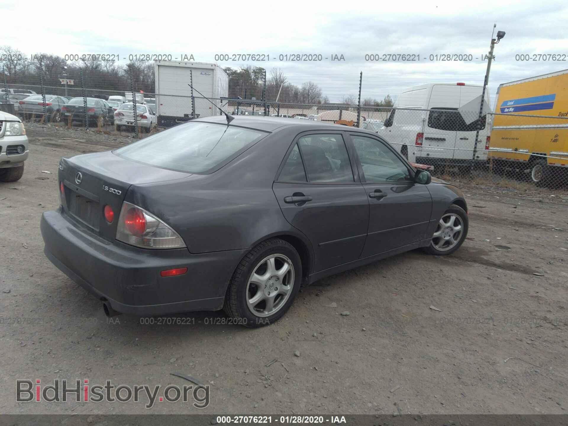 2001 LEXUS IS - VIN: JTHBD182710019864 - Фото 4