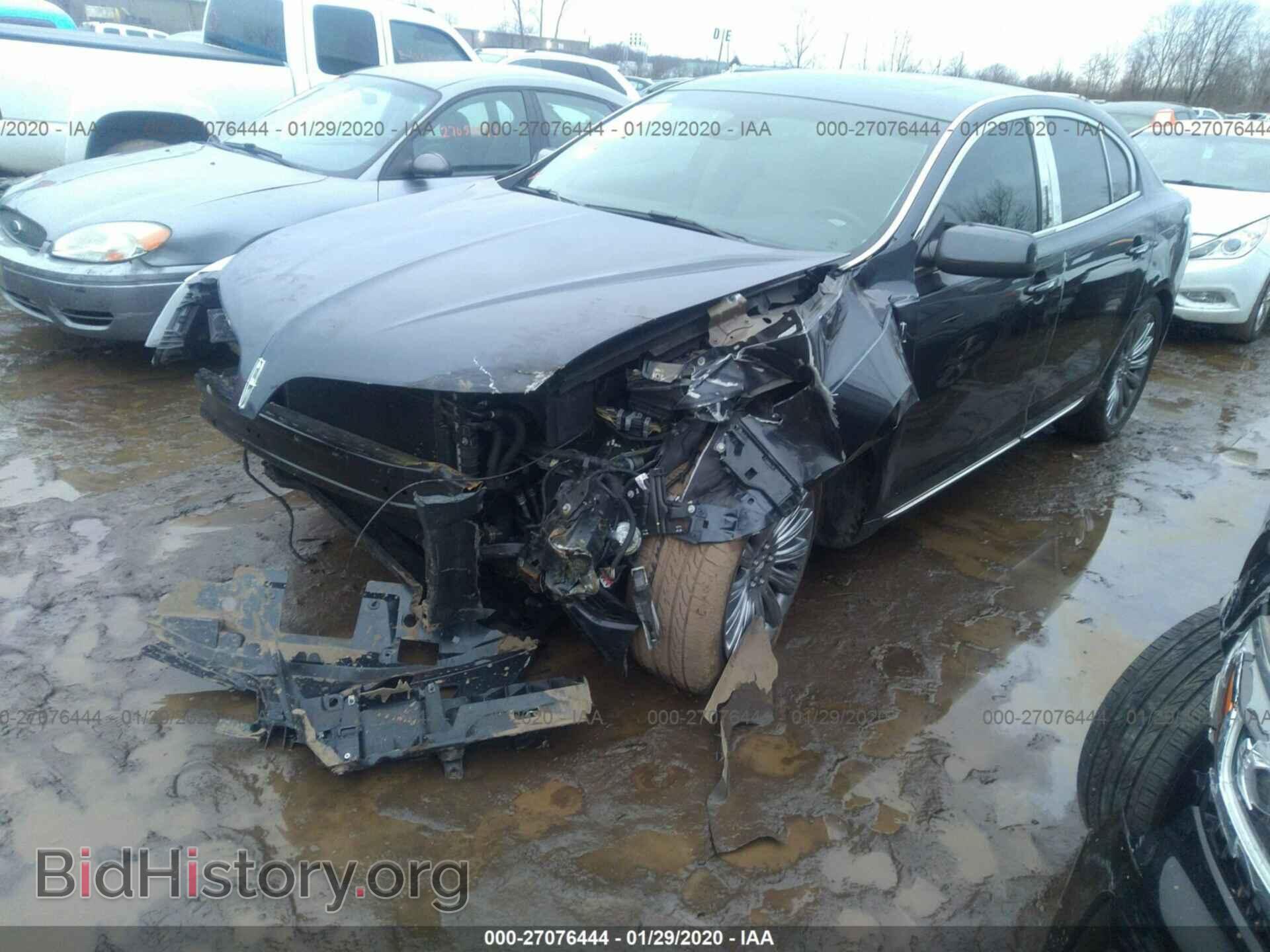 2013 LINCOLN MKS - VIN: 1LNHL9EK4DG608217 - Фото 2