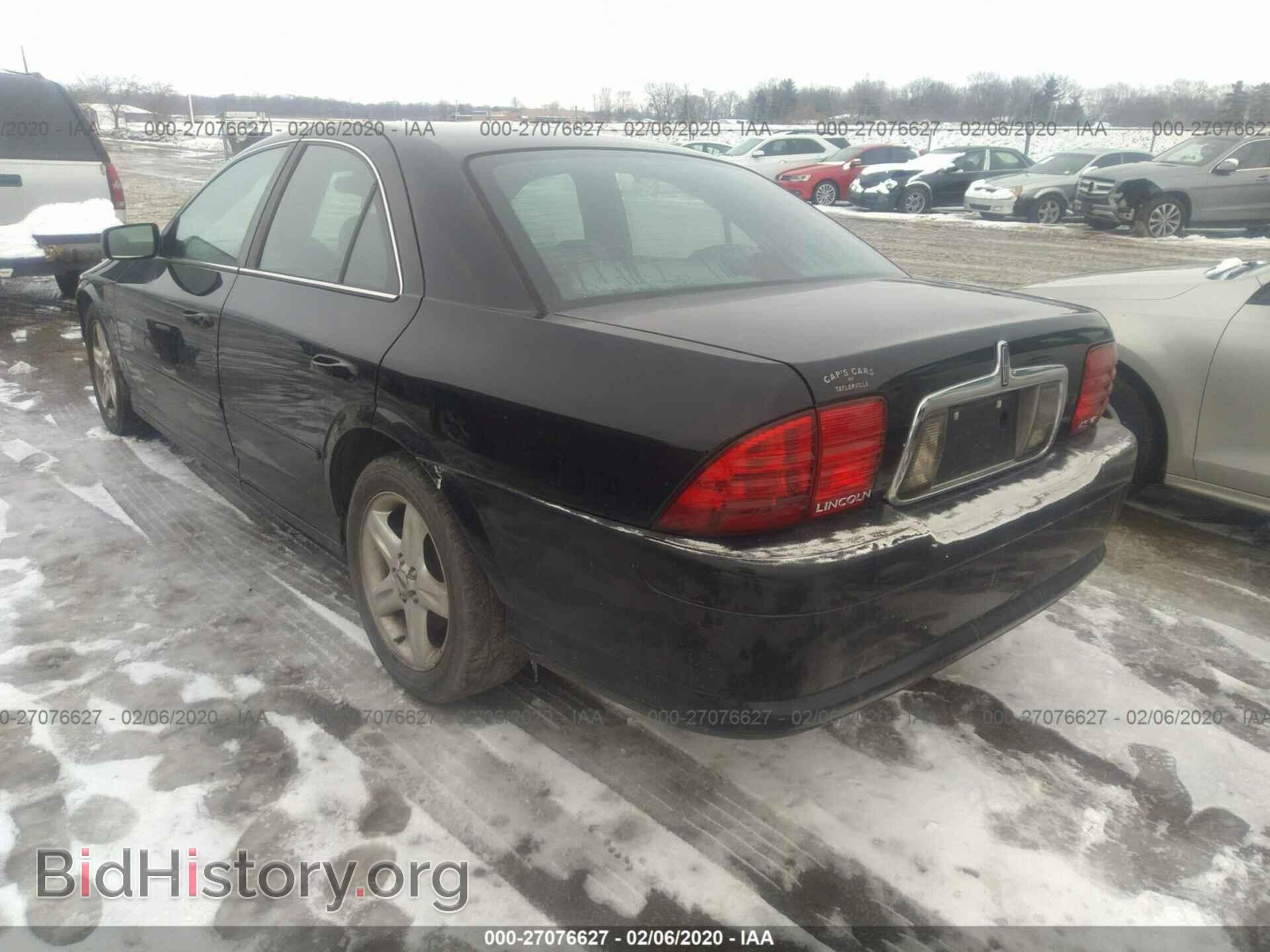 2002 LINCOLN LS - VIN: 1LNHM87A72Y648553 - Фото 3