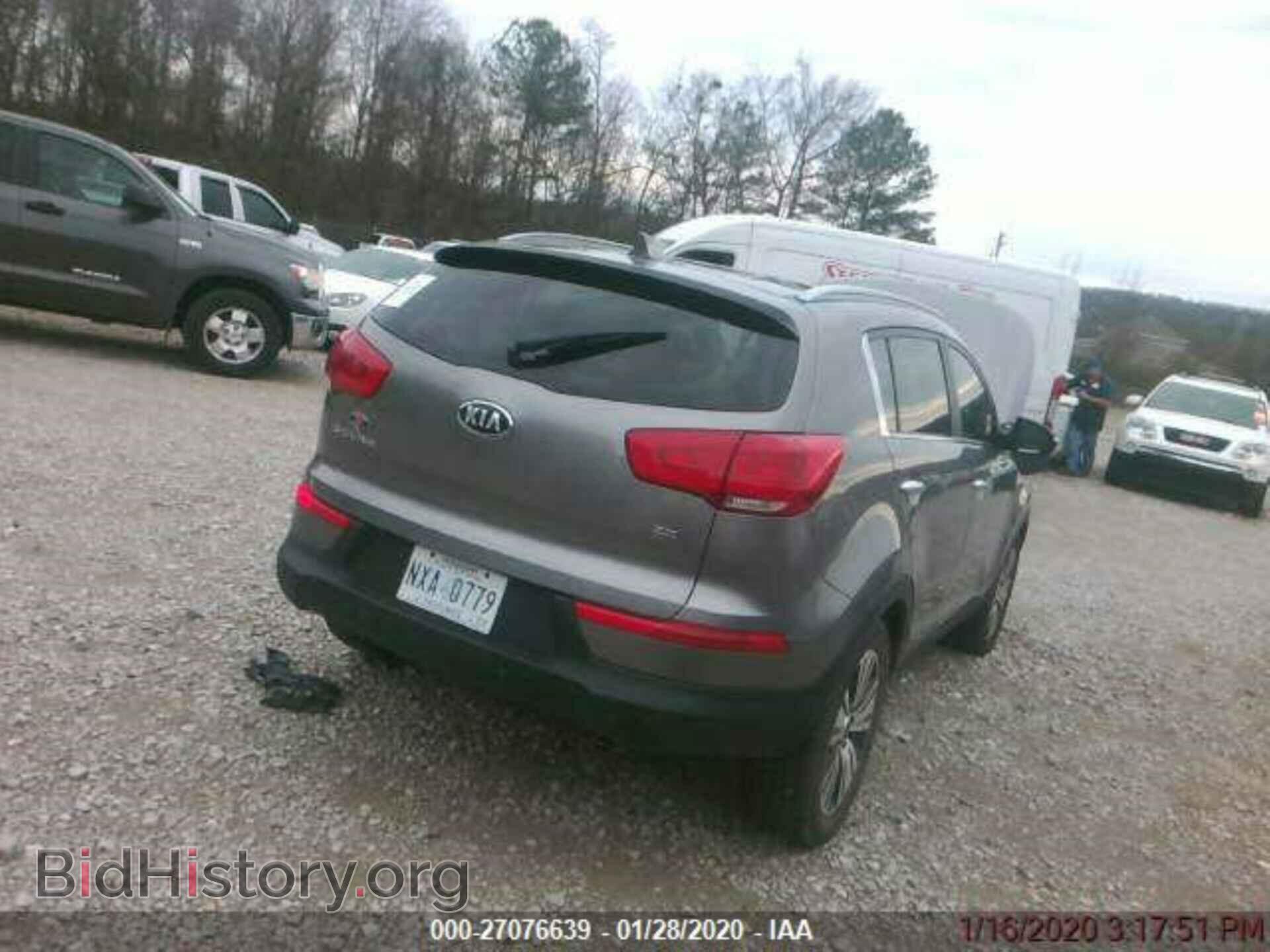 2014 KIA SPORTAGE - VIN: KNDPC3AC4E7584529 - Фото 3