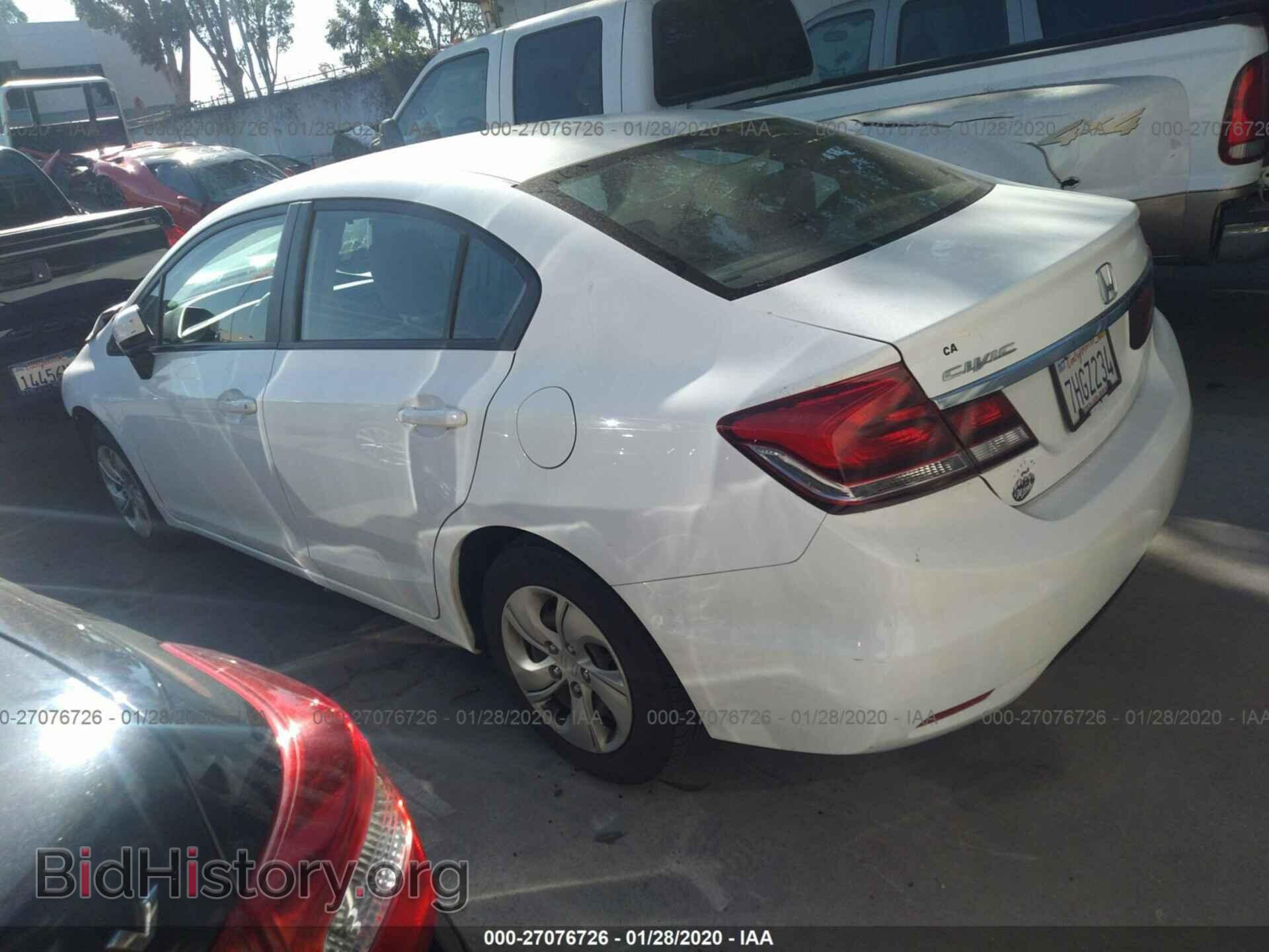2014 HONDA CIVIC - VIN: 19XFB2F50EE262070 - Фото 3
