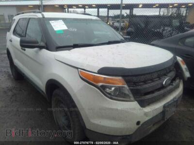 2011 Ford EXPLORER, белый — VIN 1FMHK7B89BGA55271, IAAI