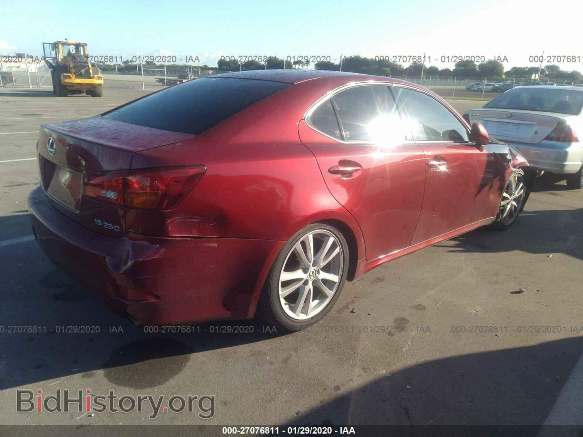 2006 LEXUS IS 250 - VIN: JTHBK262462016320 - Фото 4
