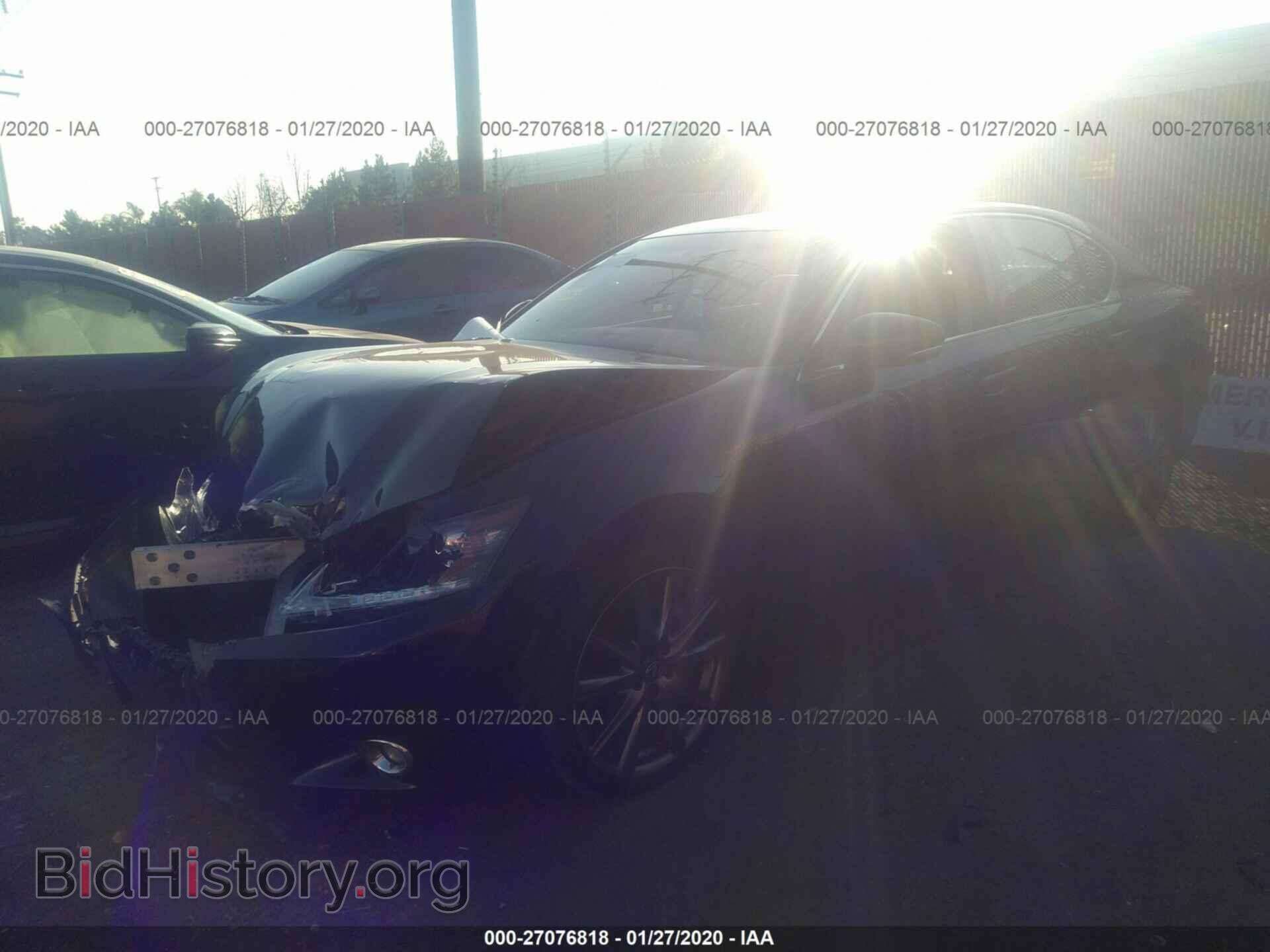 2013 LEXUS GS - VIN: JTHBE1BL7D5001970 - Фото 2