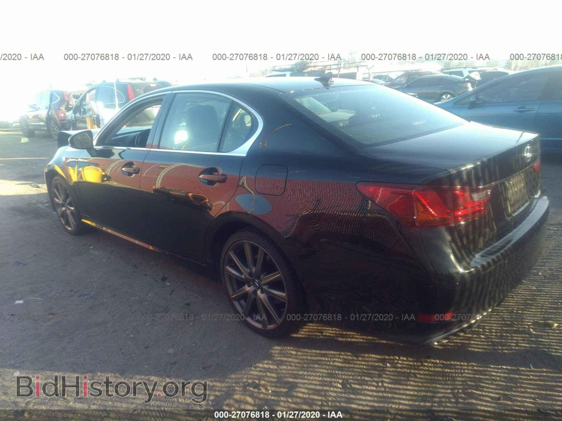 2013 LEXUS GS - VIN: JTHBE1BL7D5001970 - Фото 3