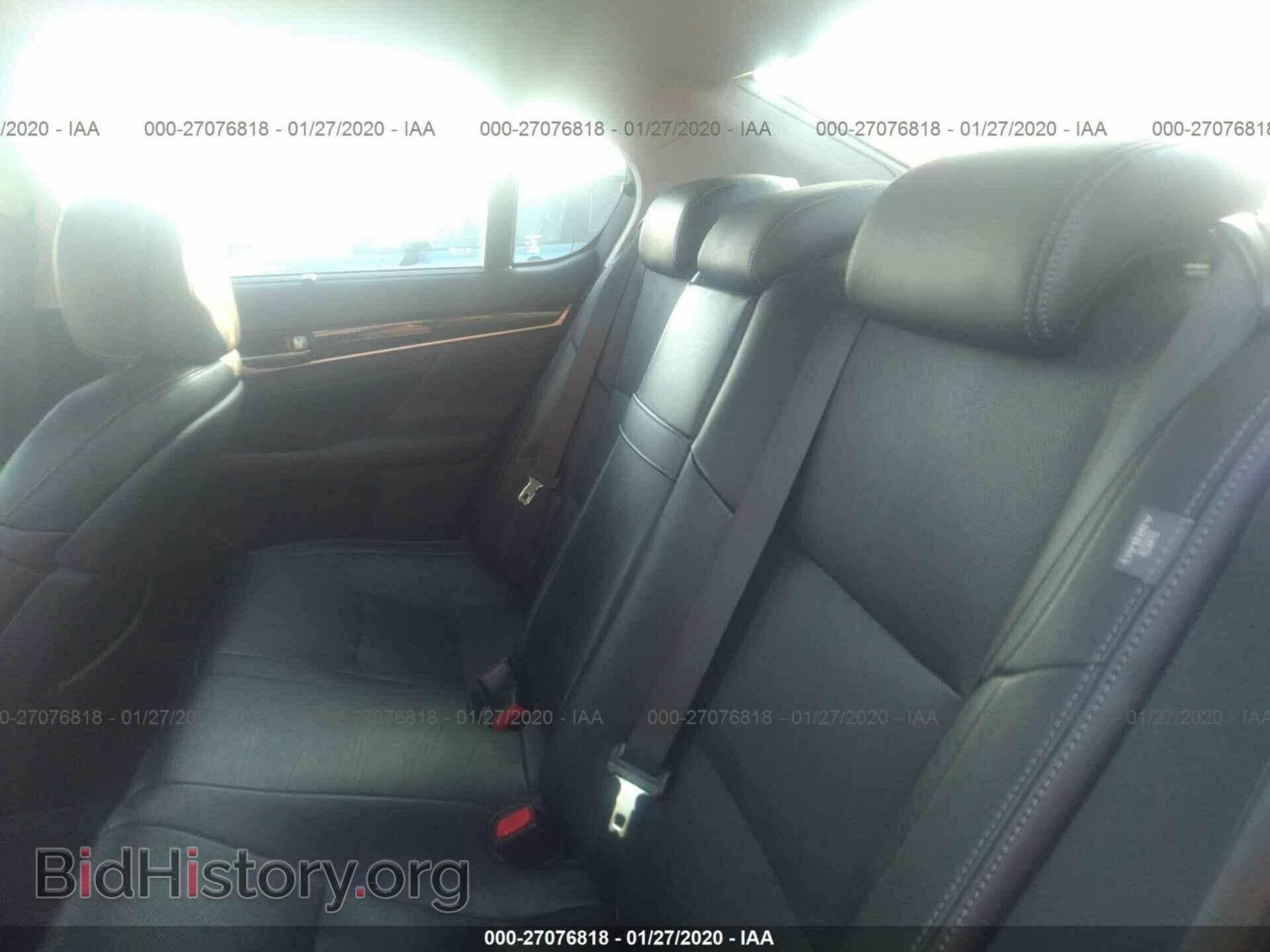 2013 LEXUS GS - VIN: JTHBE1BL7D5001970 - Фото 8