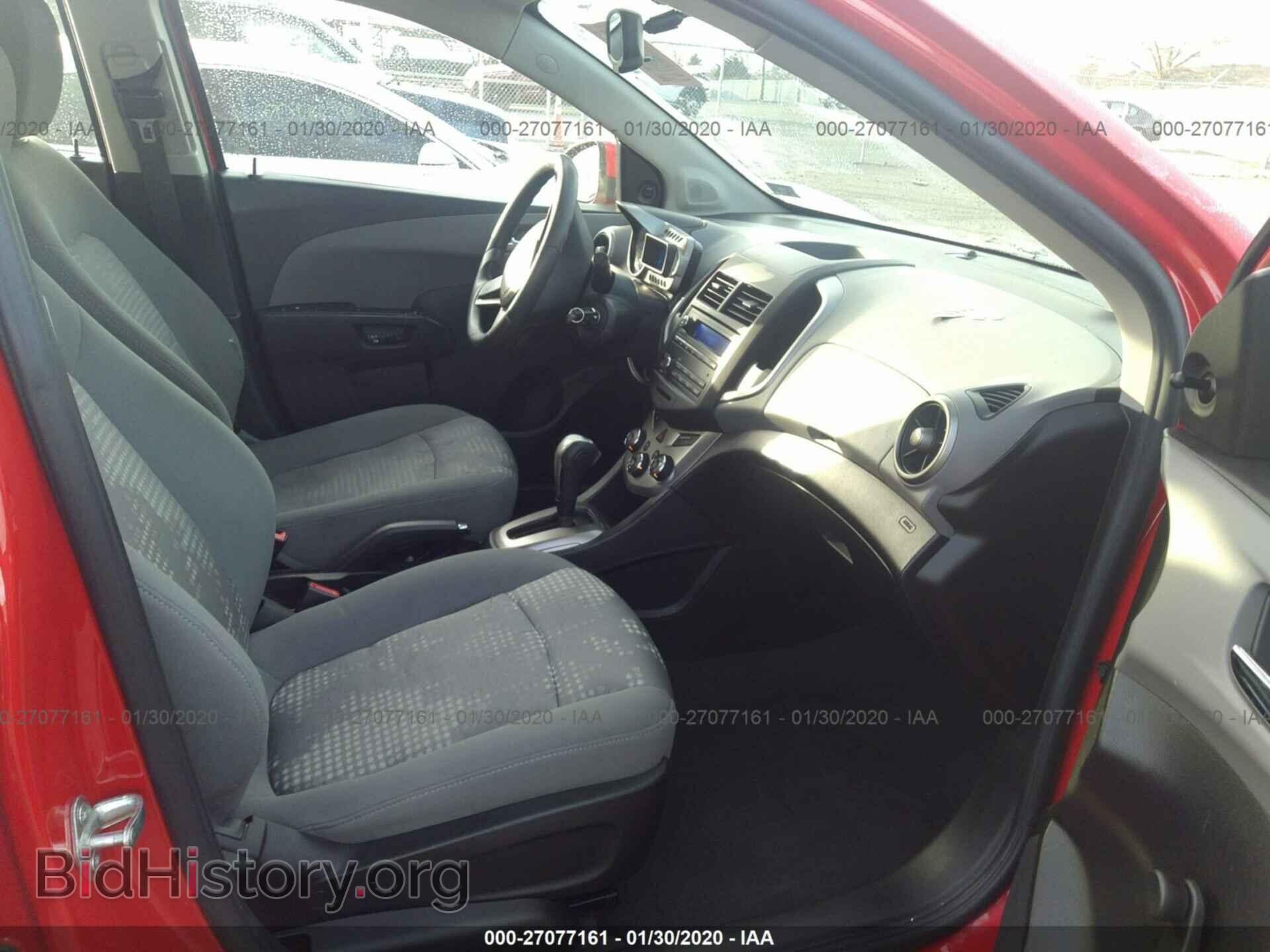 2014 CHEVROLET SONIC - VIN: 1G1JA6SG2E4234745 - Фото 5