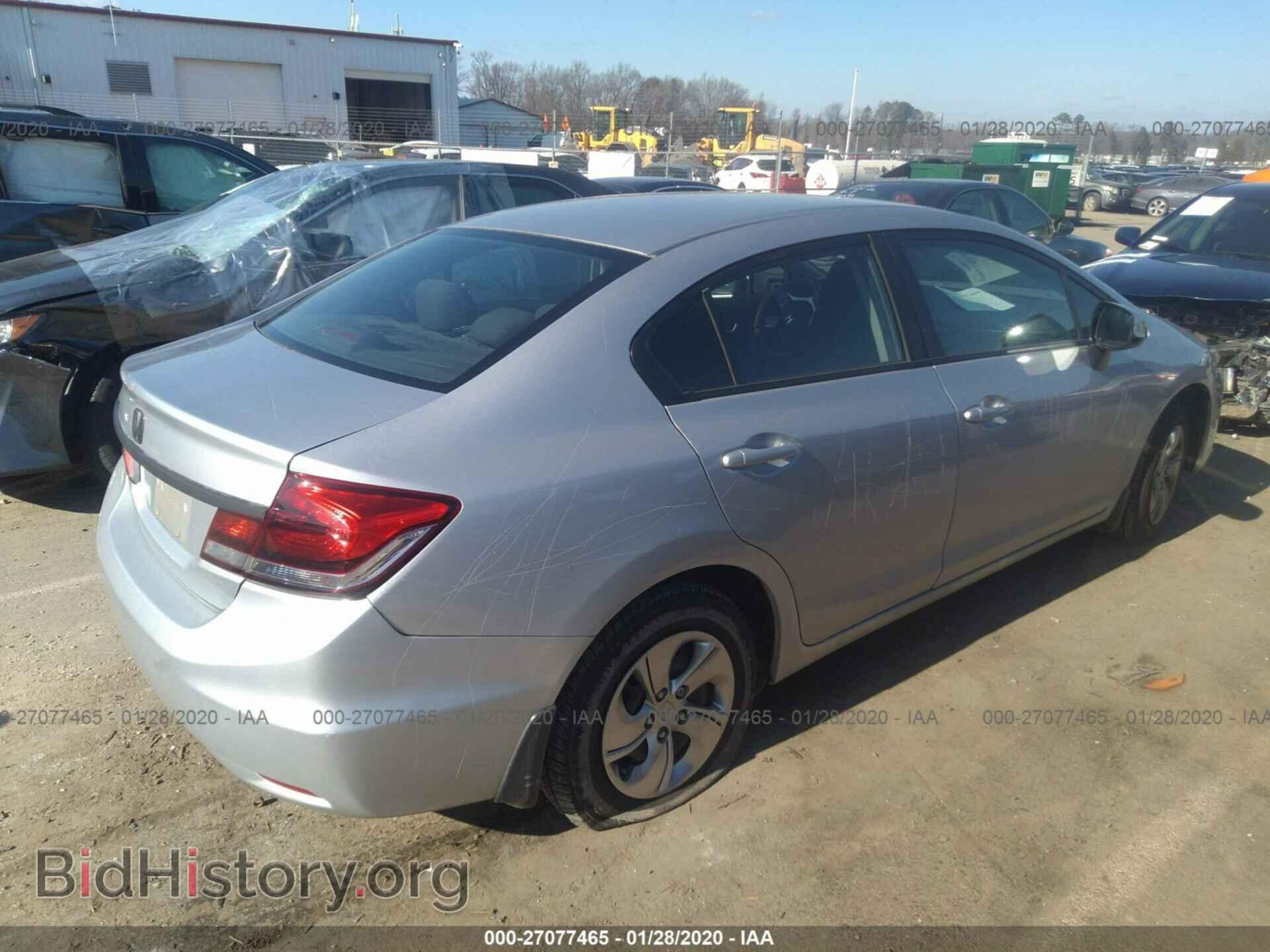 2013 HONDA CIVIC - VIN: 2HGFB2F58DH503488 - Photo 4