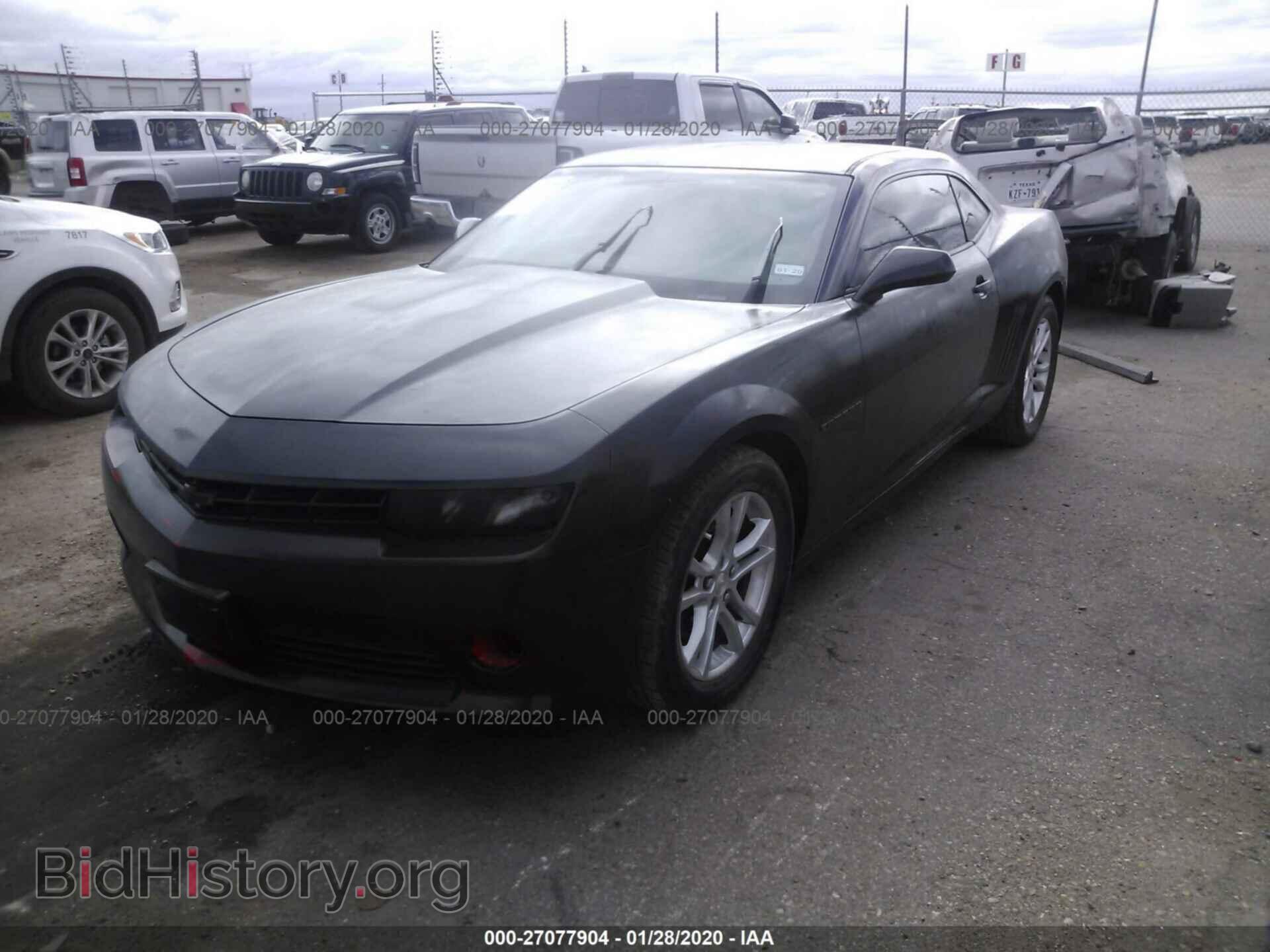 2014 CHEVROLET CAMARO - VIN: 2G1FE1E30E9165752 - Фото 2