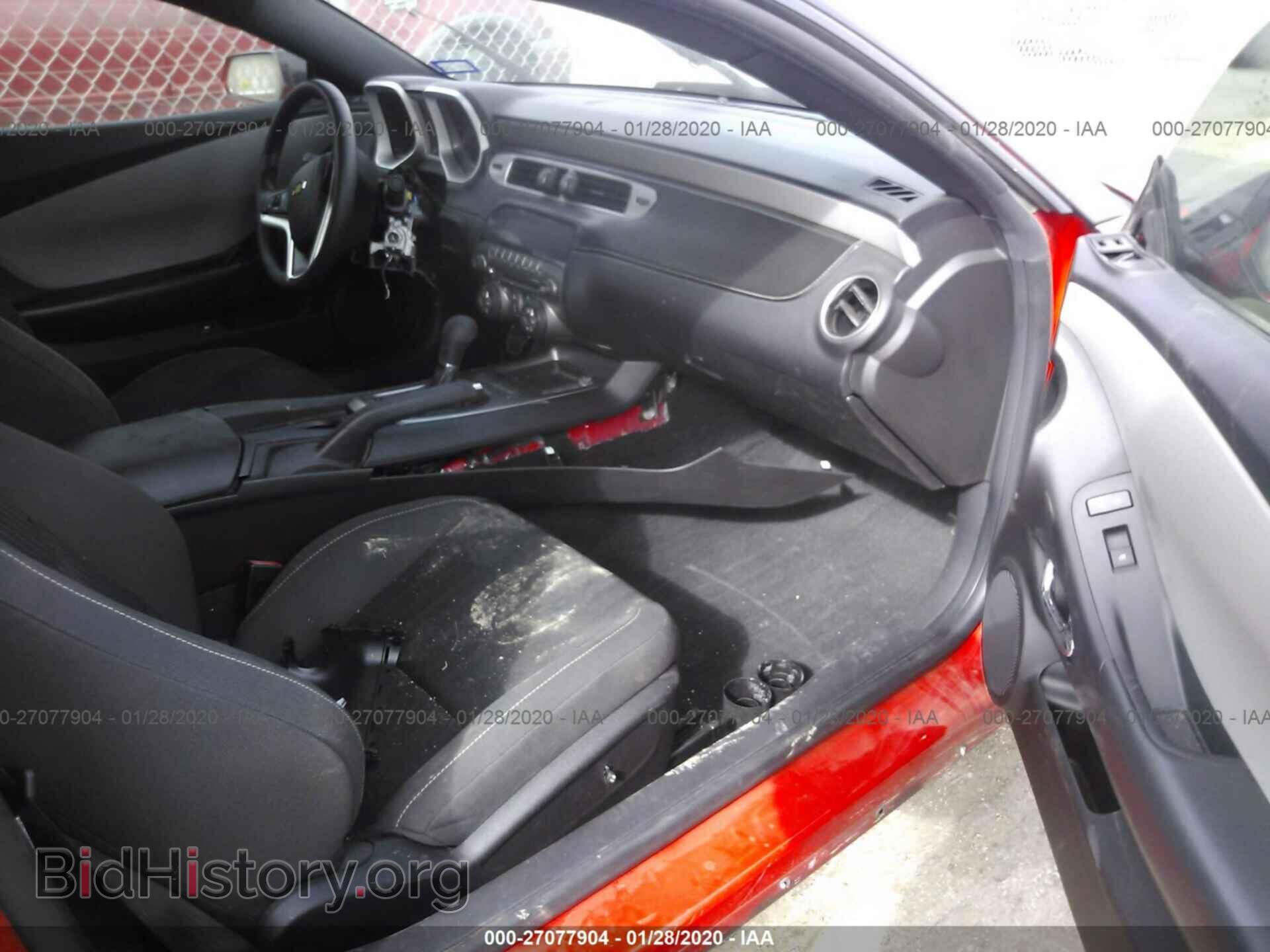 2014 CHEVROLET CAMARO - VIN: 2G1FE1E30E9165752 - Фото 5