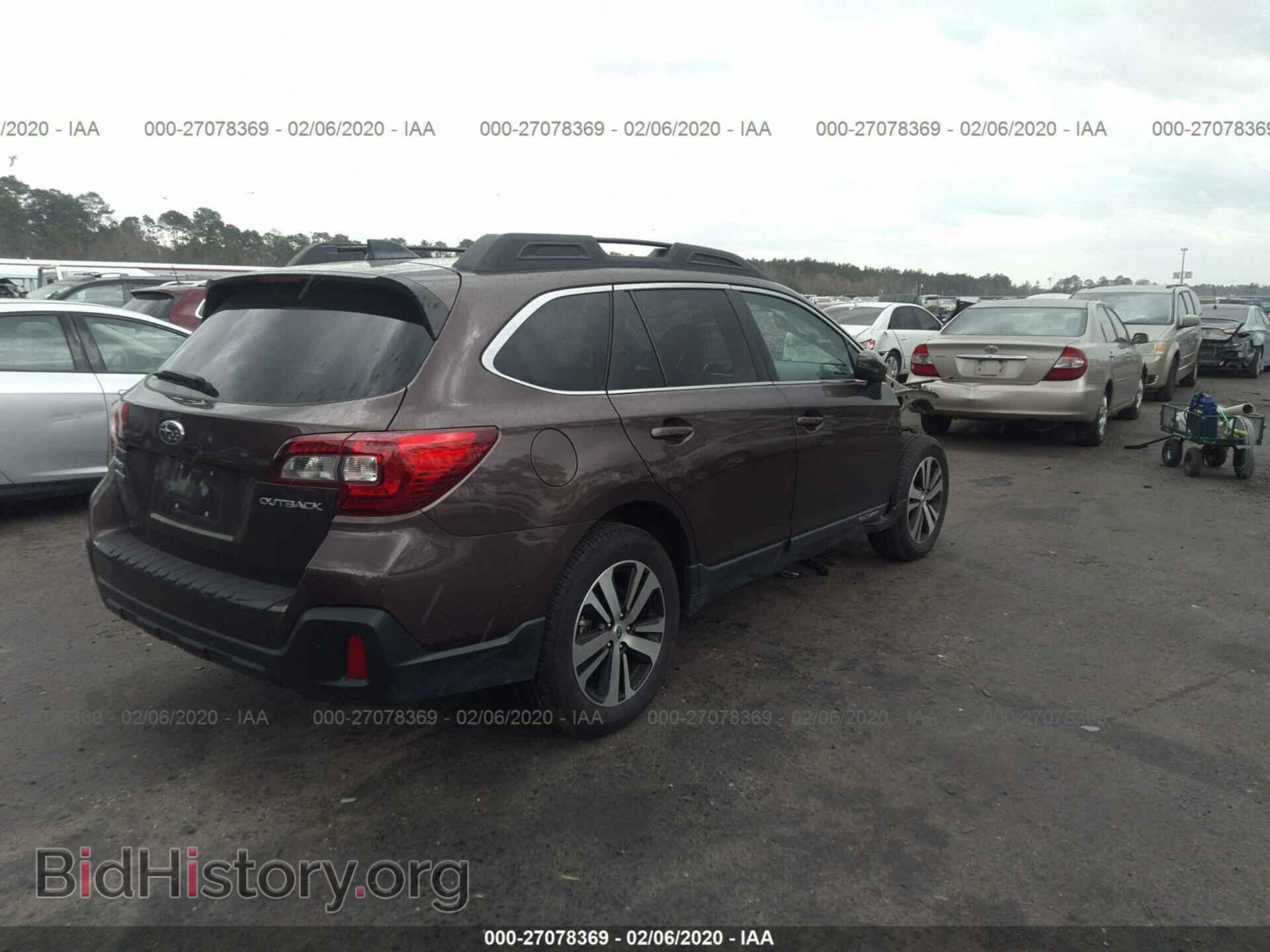 2019 SUBARU OUTBACK - VIN: 4S4BSANC7K3373514 - Фото 4