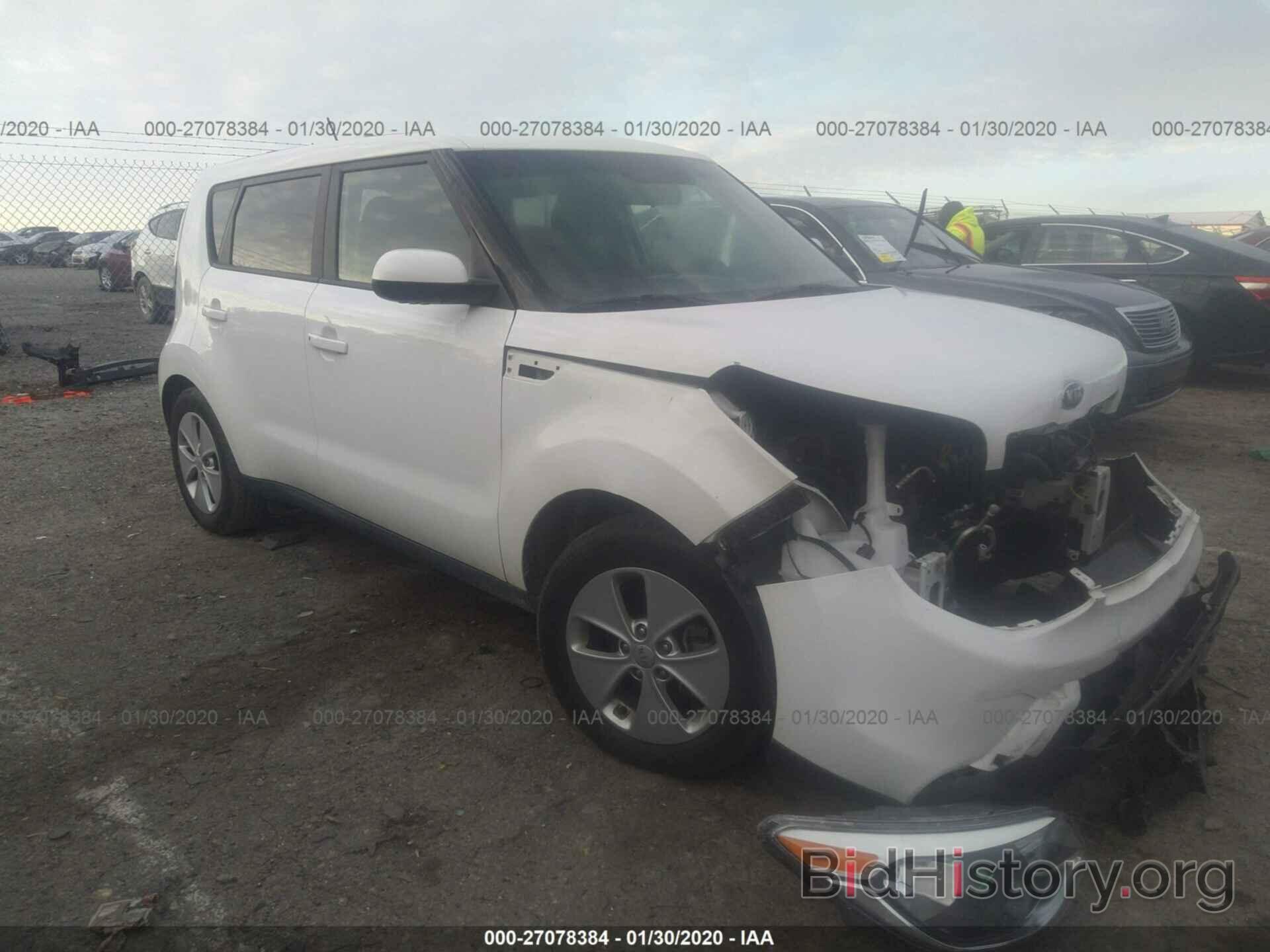 Photo KNDJN2A24G7378082 - KIA SOUL 2016