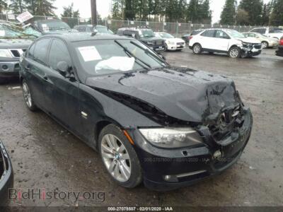 2009 BMW 335 XI, black — VIN WBAPL33559A404513, IAAI