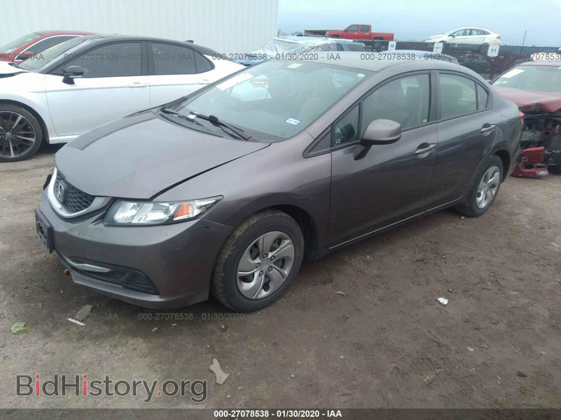 2013 HONDA CIVIC - VIN: 19XFB2F55DE024858 - Фото 2