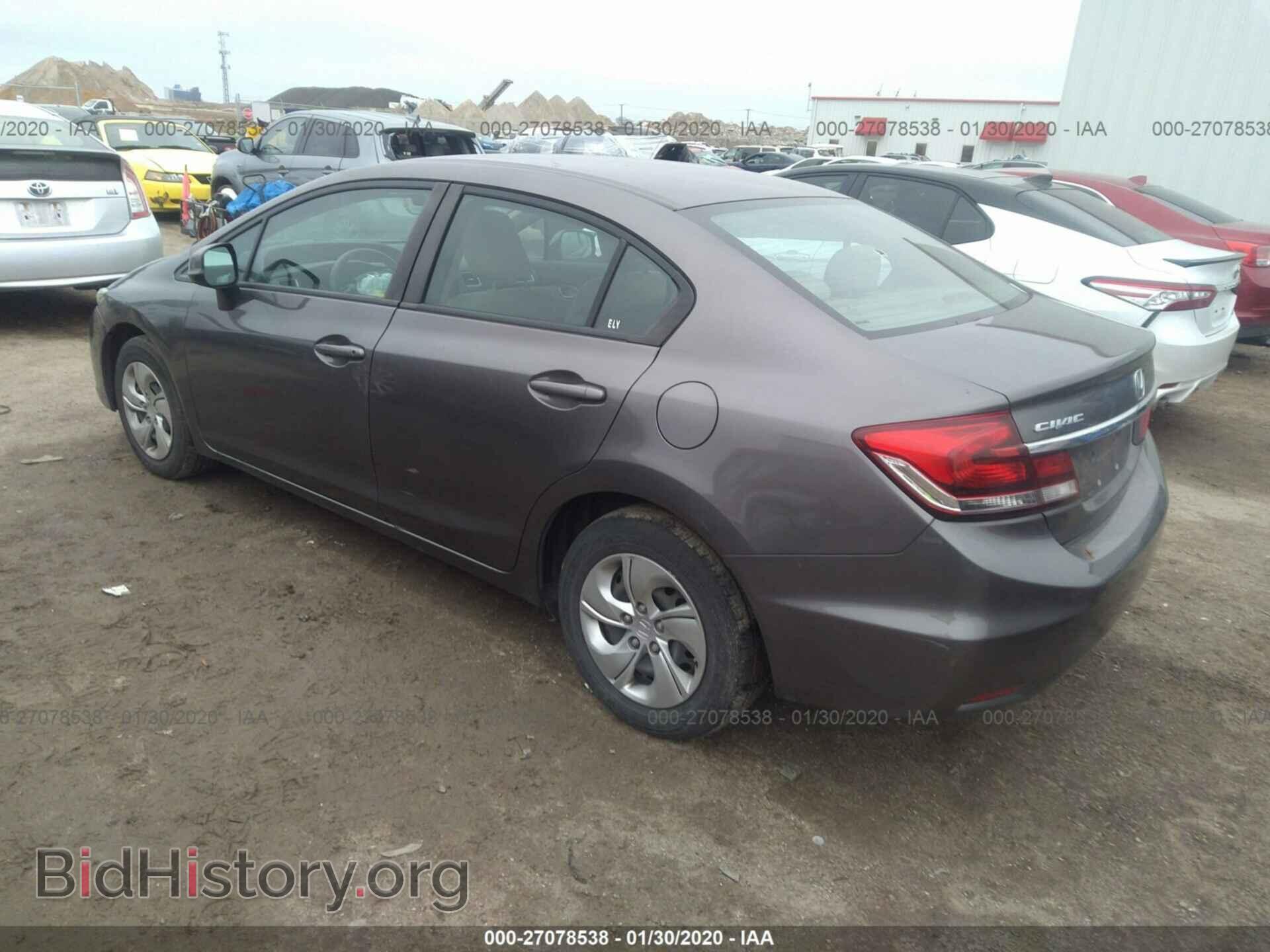 2013 HONDA CIVIC - VIN: 19XFB2F55DE024858 - Фото 3