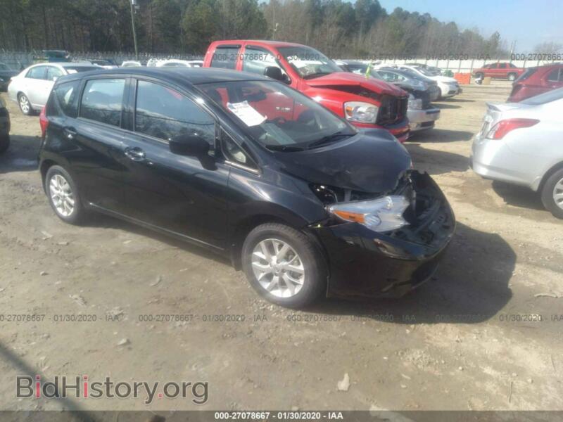 2016 Nissan VERSA NOTE S/S Plus/SV/SL/SR (VIN 3N1CE2CP7GL399735) — фото 1 из 11, IAAI, повреждение: передняя часть