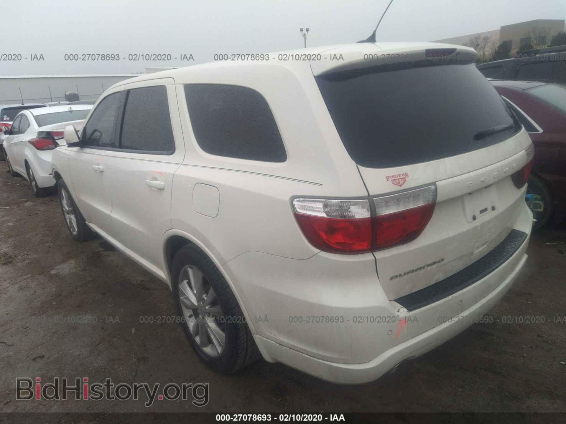 2011 DODGE DURANGO - VIN: 1D4RD3GGXBC704792 - Фото 3