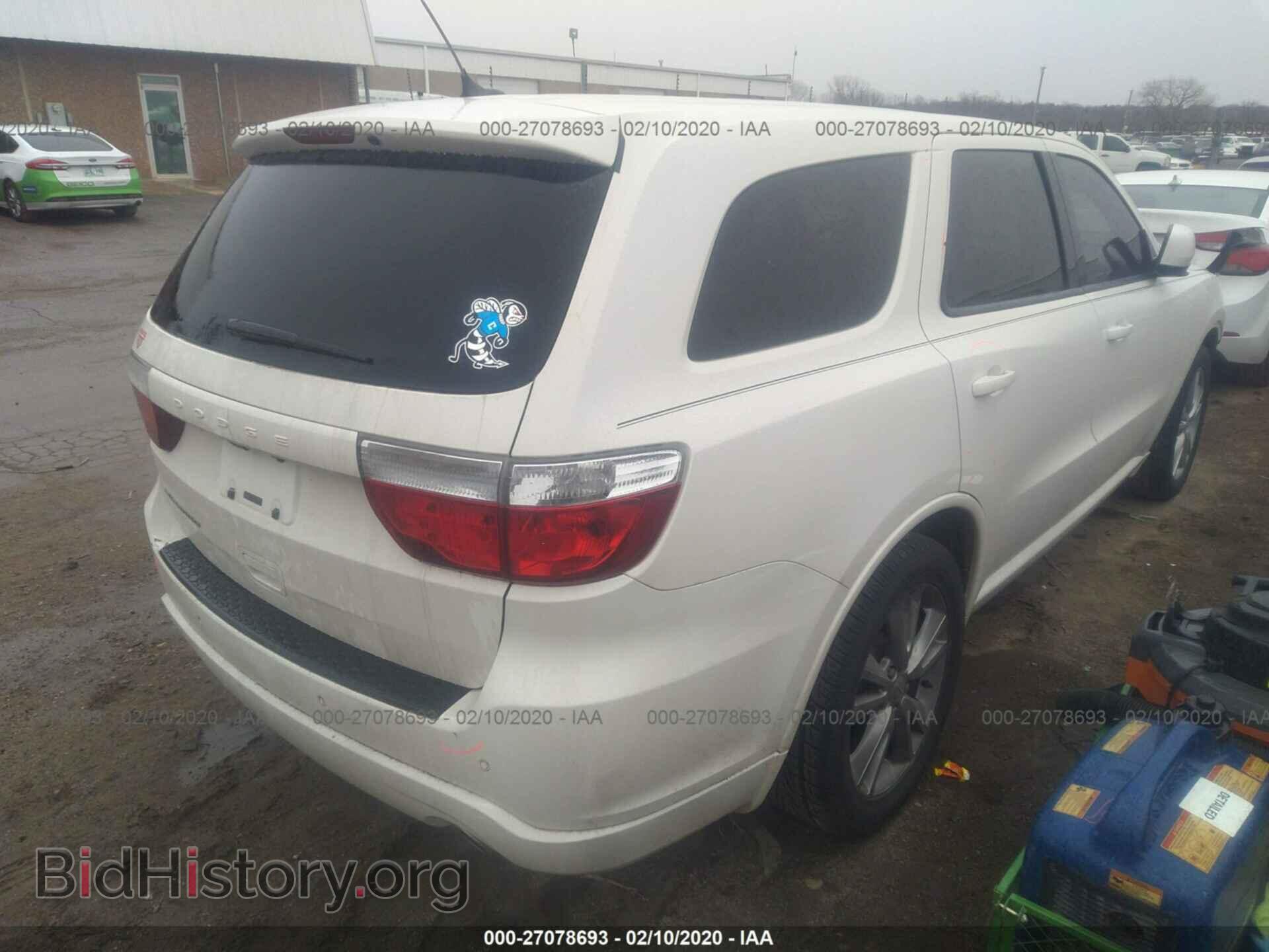 2011 DODGE DURANGO - VIN: 1D4RD3GGXBC704792 - Фото 4
