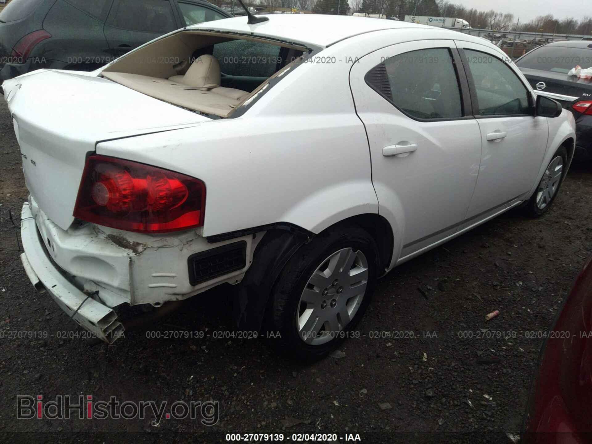 2013 DODGE AVENGER - VIN: 1C3CDZAB0DN572317 - Фото 4