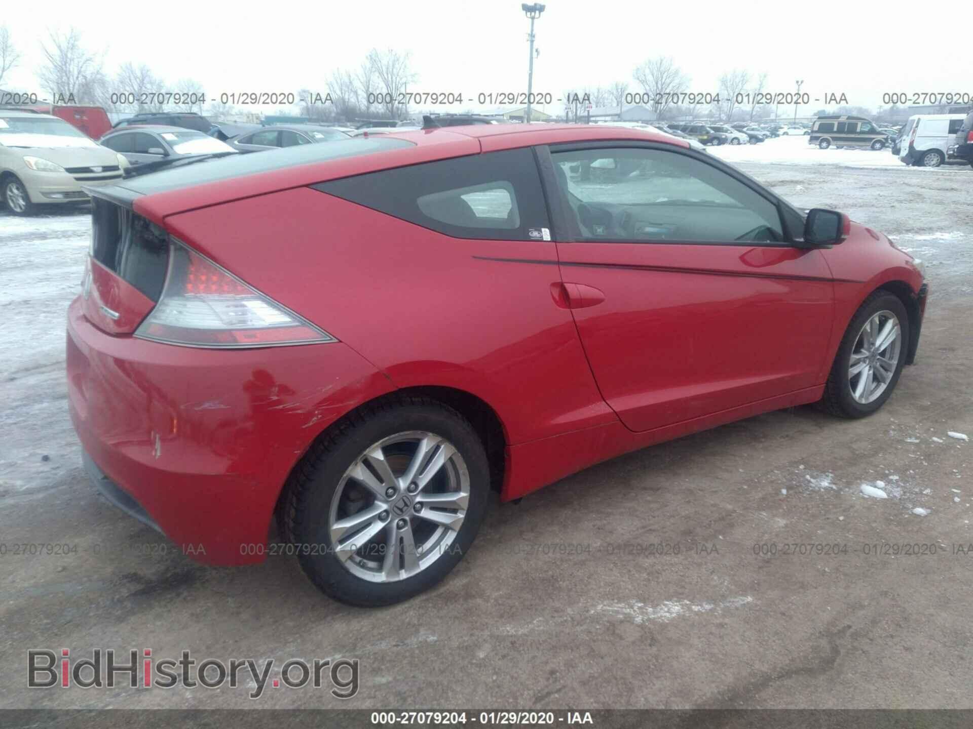 2011 HONDA CR-Z - VIN: JHMZF1D68BS012932 - Фото 4