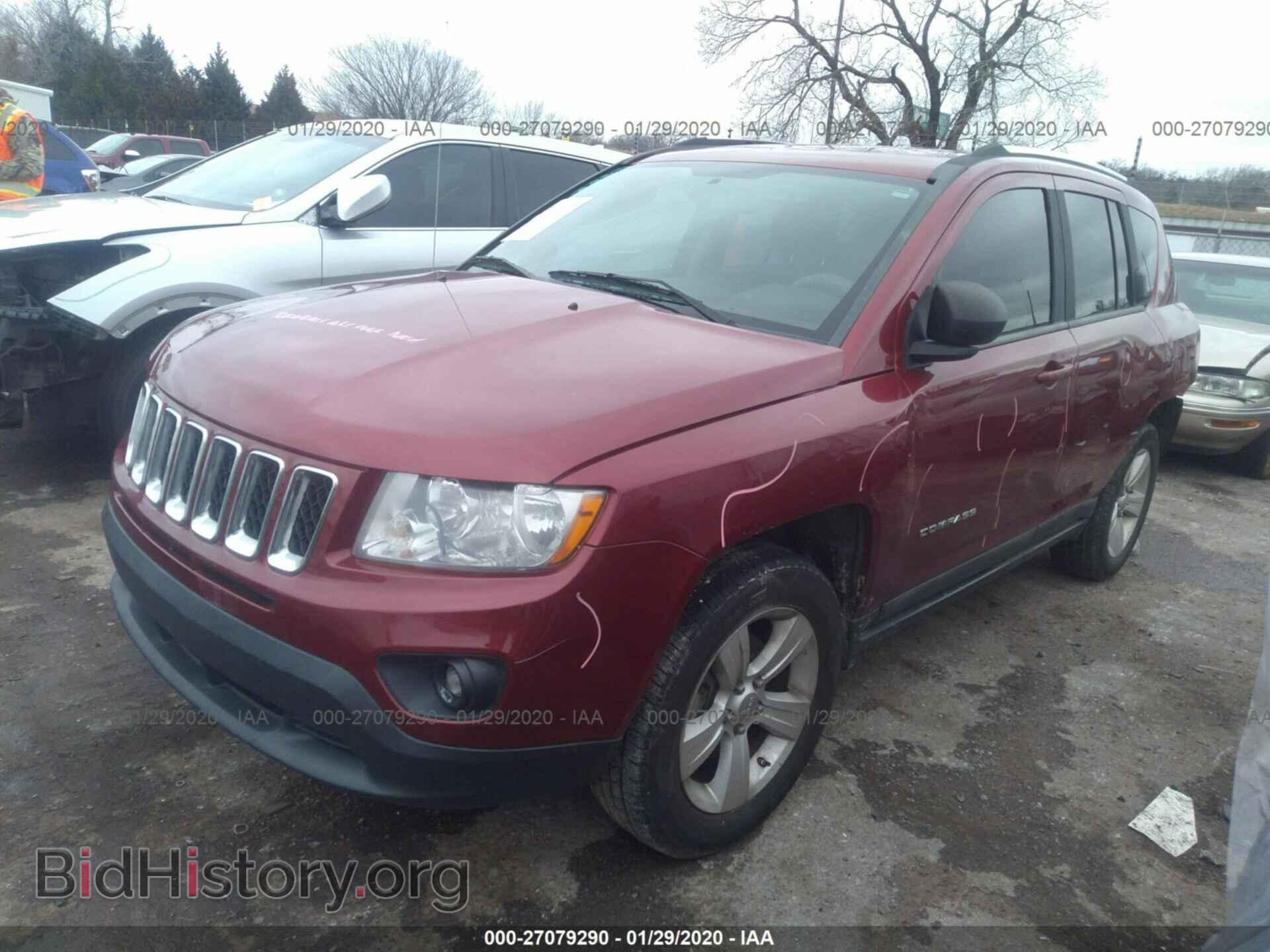 2011 JEEP COMPASS - VIN: 1J4NF1FB6BD206979 - Фото 2