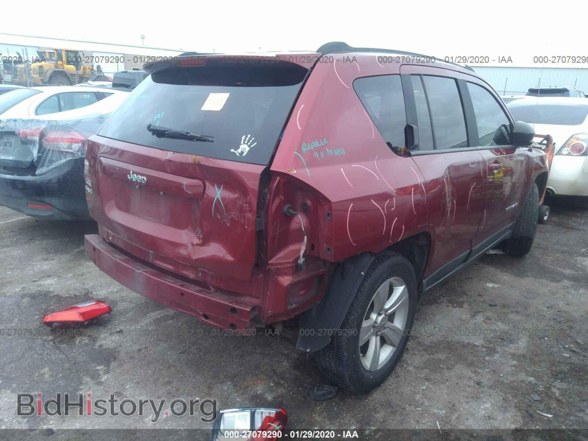 2011 JEEP COMPASS - VIN: 1J4NF1FB6BD206979 - Фото 4