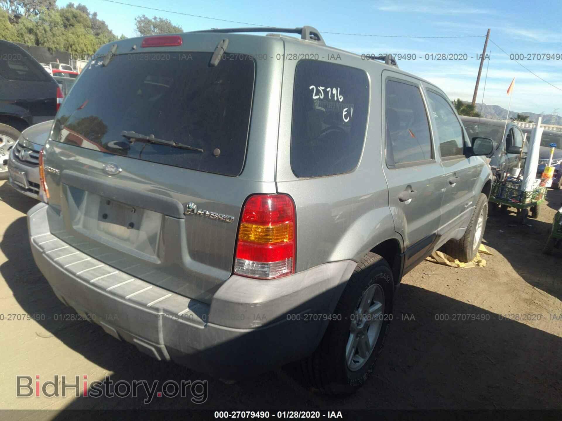 2006 FORD ESCAPE - VIN: 1FMCU95H76KC87625 - Фото 4