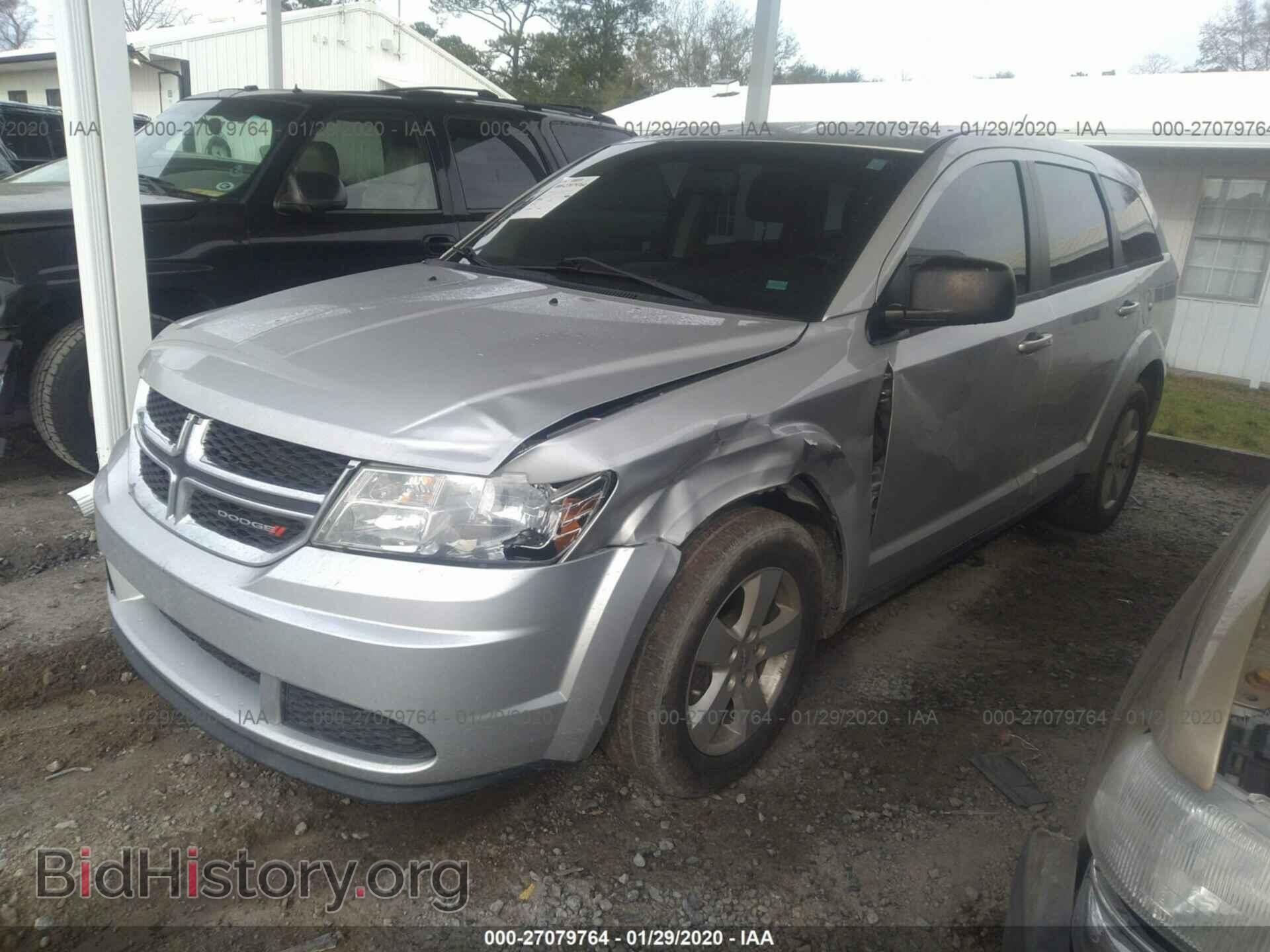 2013 DODGE JOURNEY - VIN: 3C4PDCAB2DT502909 - Фото 2