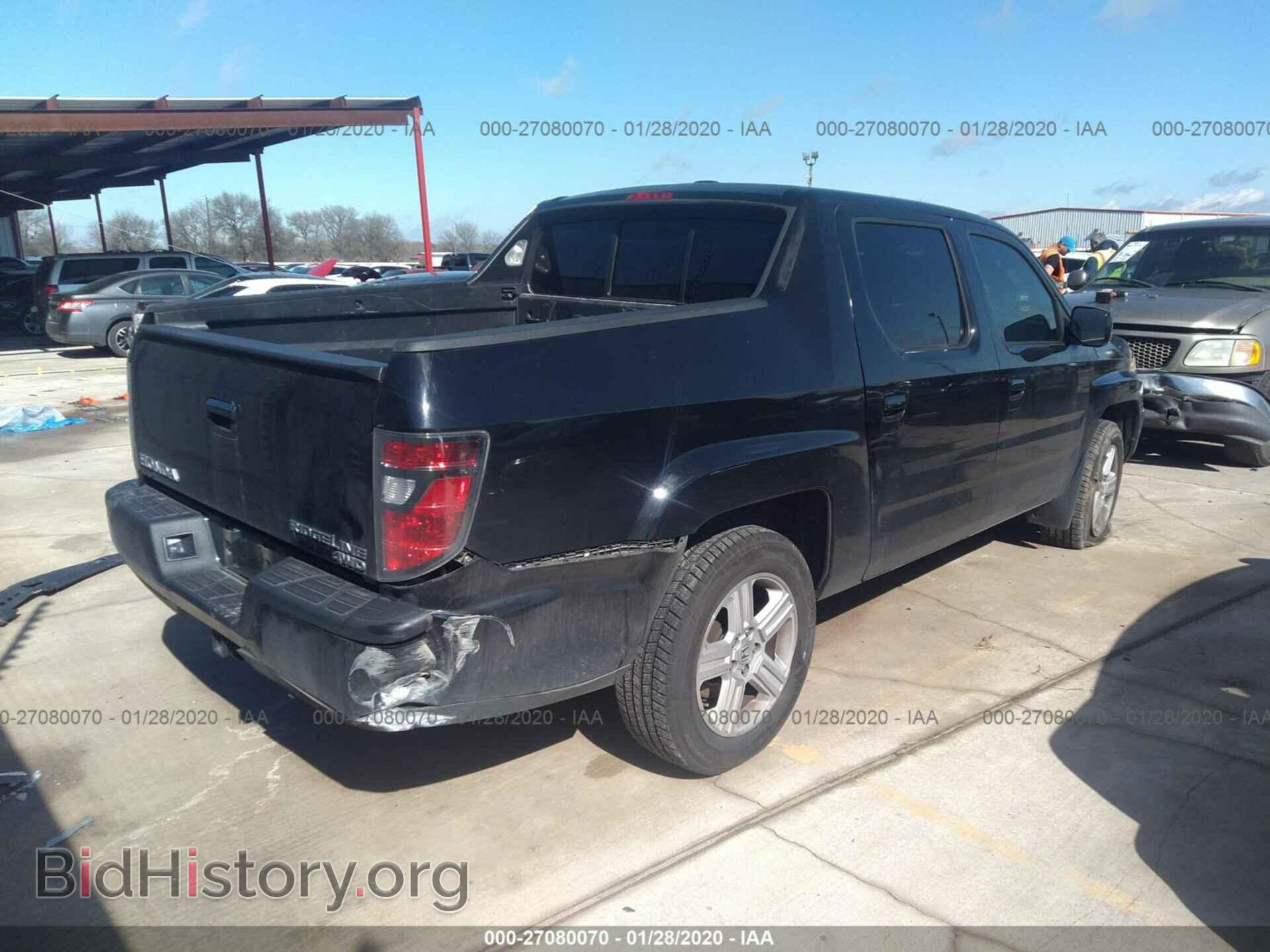 2013 HONDA RIDGELINE - VIN: 5FPYK1F5XDB013925 - Фото 4
