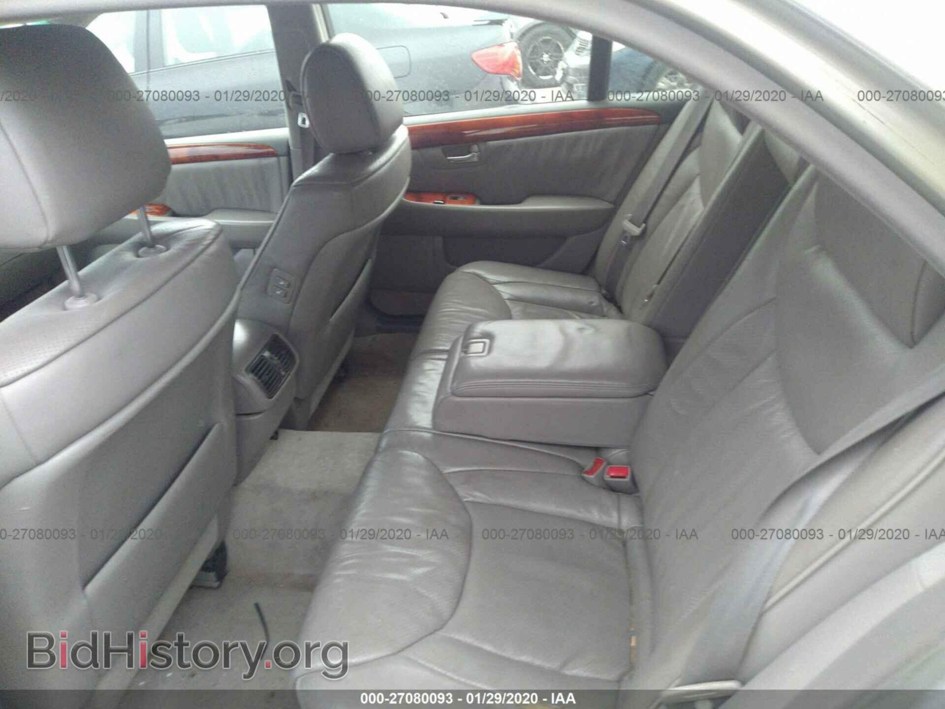 2003 LEXUS LS - VIN: JTHBN30F330100094 - Фото 8