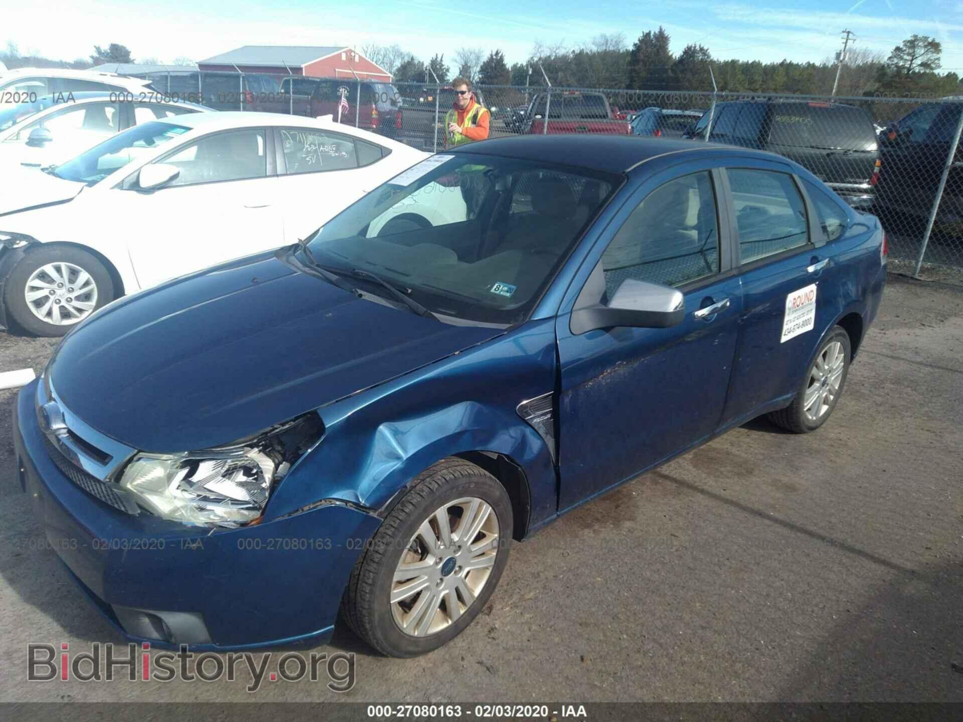 2008 FORD FOCUS - VIN: 1FAHP35N58W286088 - Фото 2