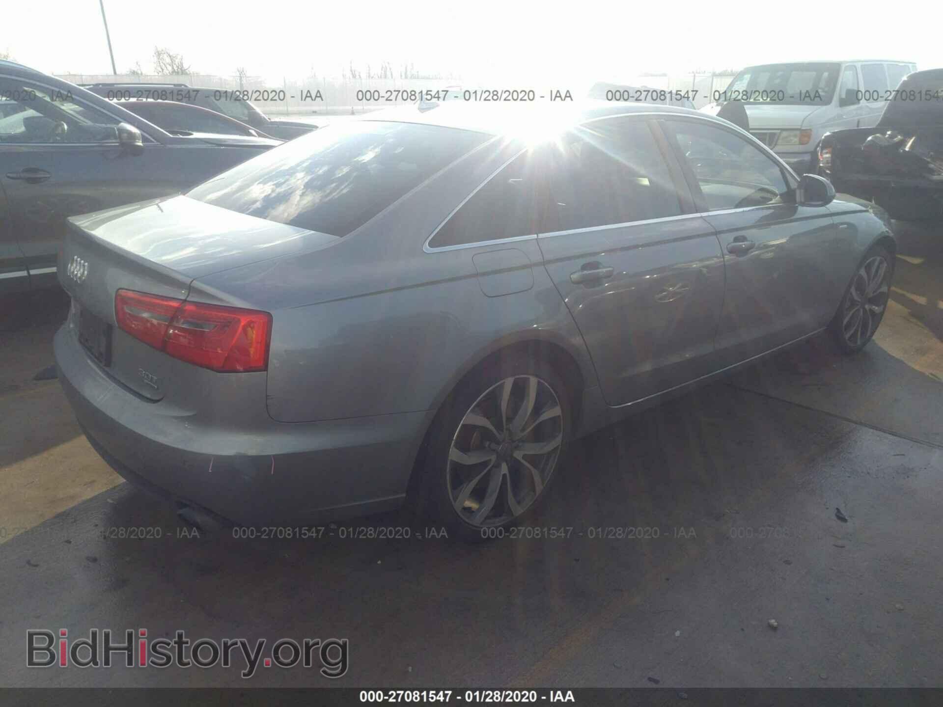 2013 AUDI A6 - VIN: WAUGGAFC7DN088830 - Photo 4