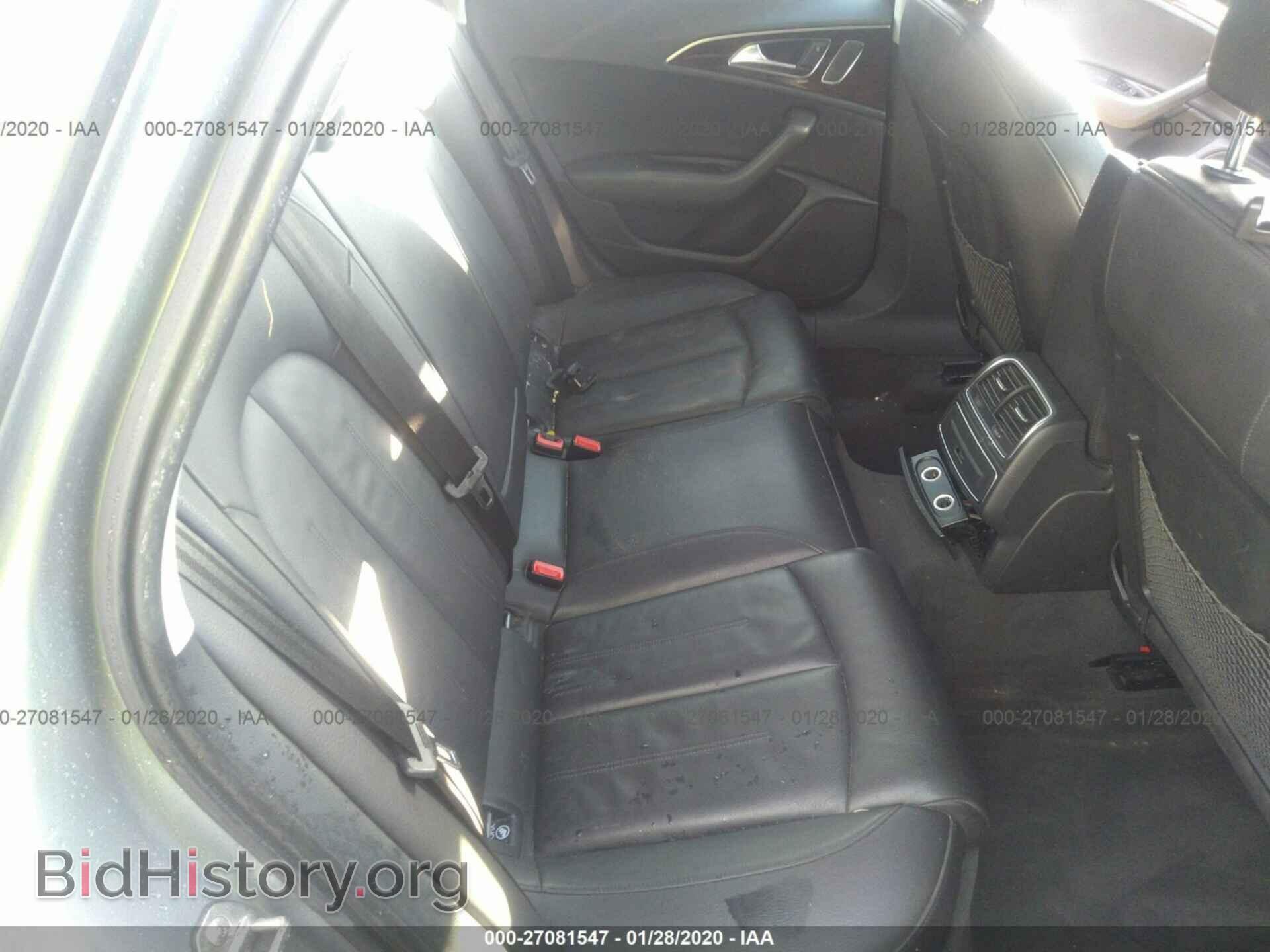 2013 AUDI A6 - VIN: WAUGGAFC7DN088830 - Photo 8