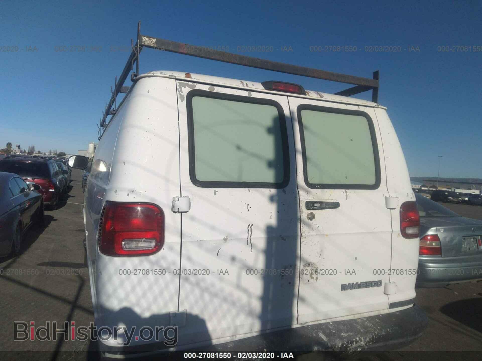 2003 DODGE RAM VAN - VIN: 2D7JB21Y23K512804 - Photo 3