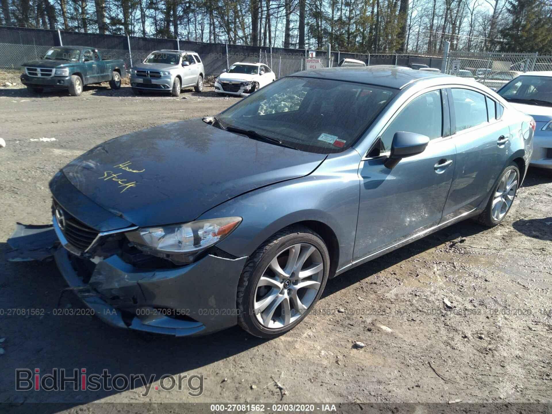 2014 MAZDA 6 - VIN: JM1GJ1V51E1103709 - Фото 2