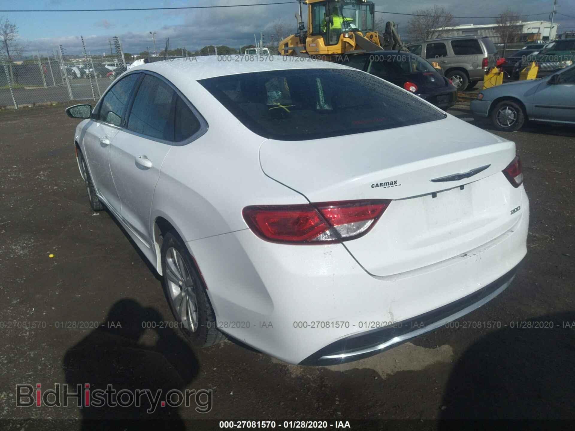 2016 CHRYSLER 200 - VIN: 1C3CCCAB5GN159149 - Photo 3