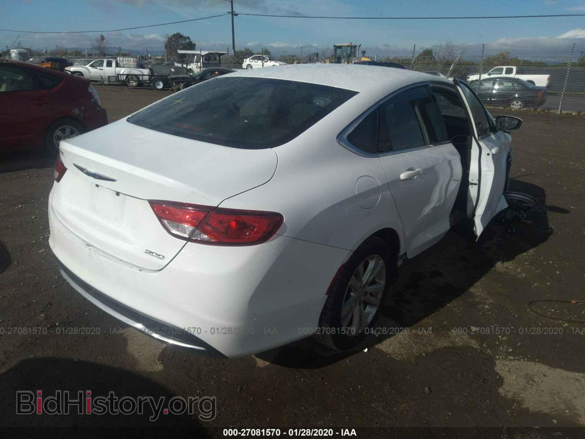 2016 CHRYSLER 200 - VIN: 1C3CCCAB5GN159149 - Photo 4