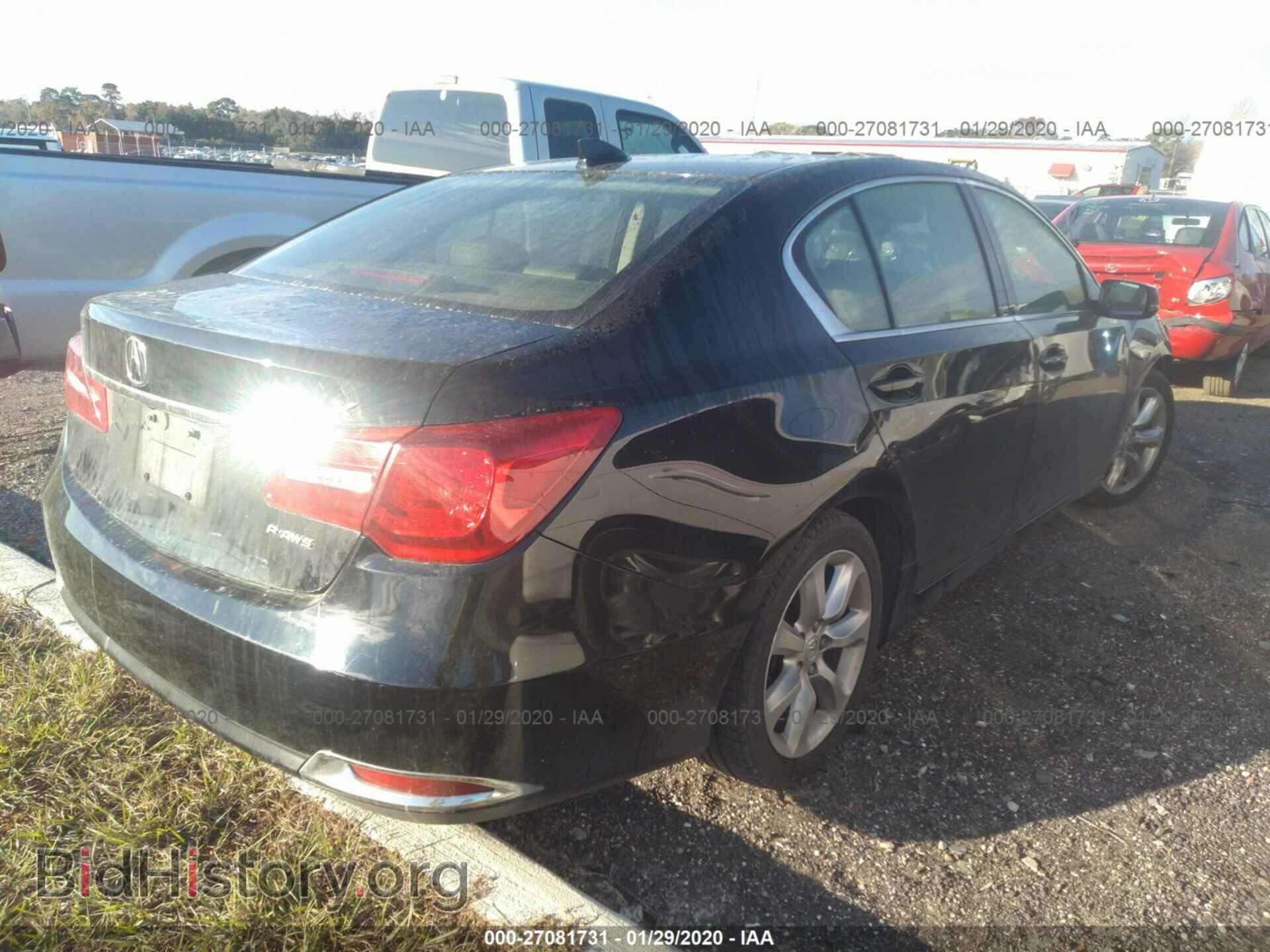 2014 ACURA RLX - VIN: JH4KC1F38EC002834 - Фото 4