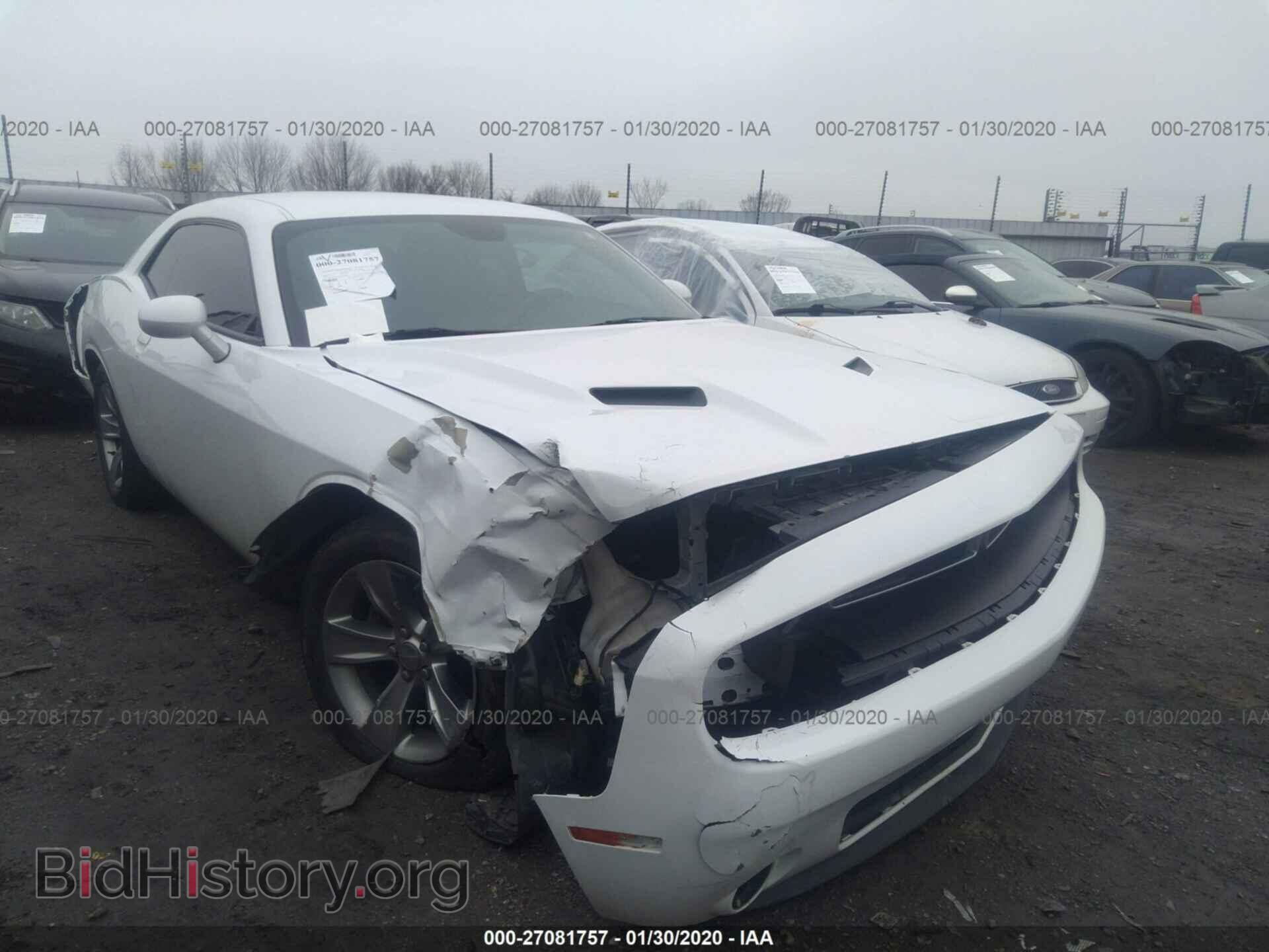 Photo 2C3CDZAG4GH107497 - DODGE CHALLENGER 2016