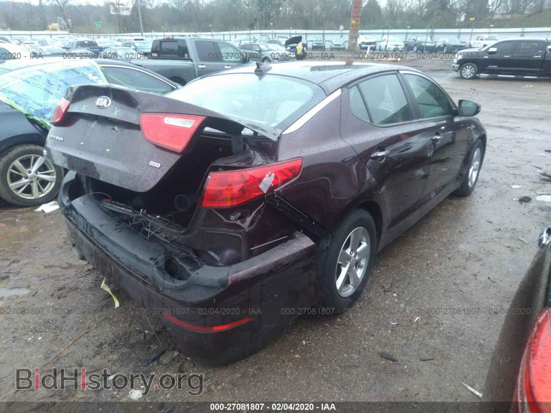 2015 KIA OPTIMA - VIN: 5XXGM4A76FG469946 - Фото 4