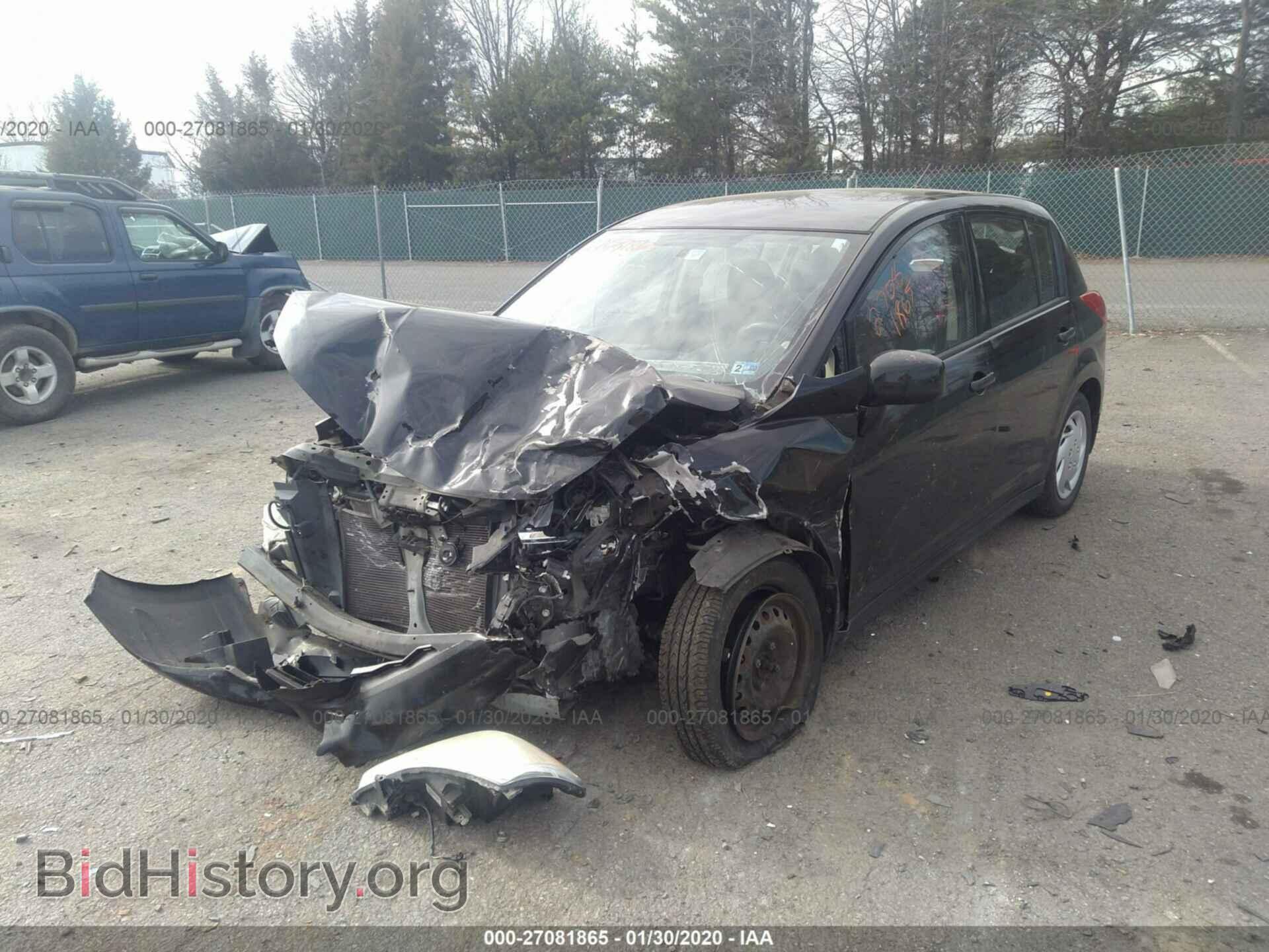 2009 NISSAN VERSA - VIN: 3N1BC13E19L460848 - Фото 2