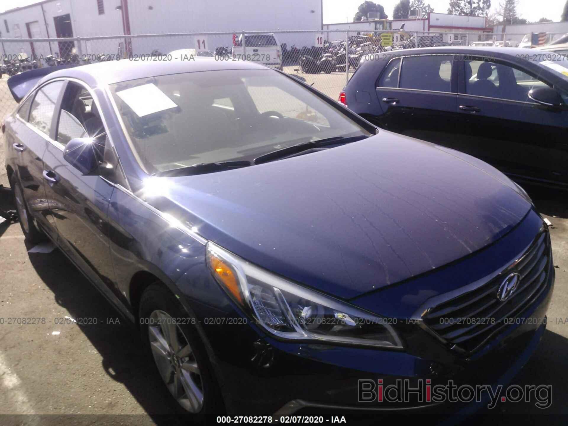 Photo 5NPE24AF7GH382311 - HYUNDAI SONATA 2016