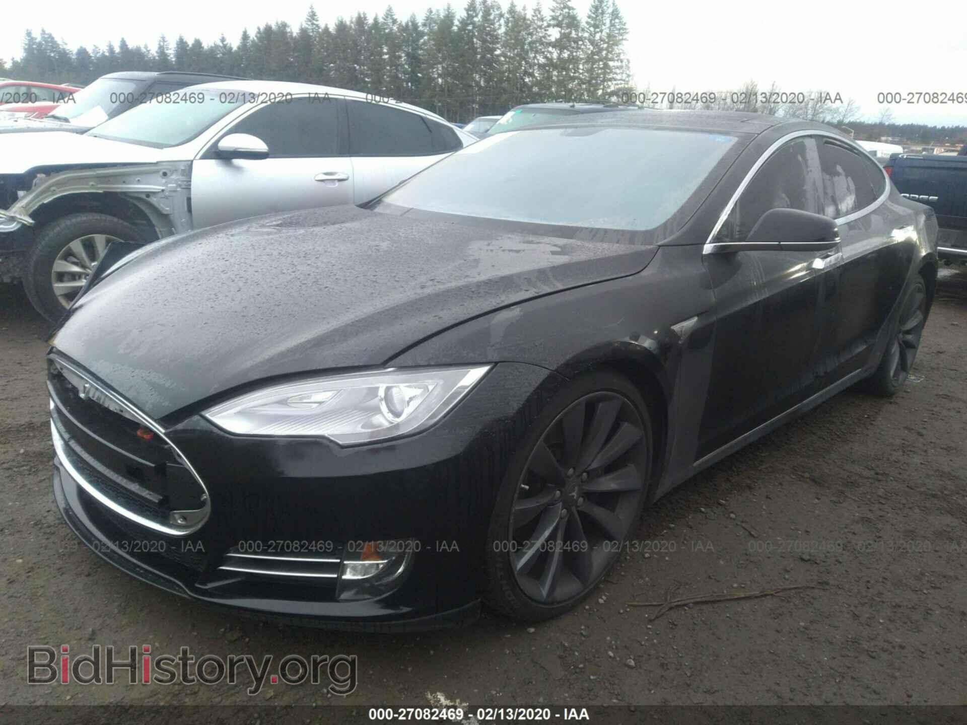 2013 TESLA MODEL S - VIN: 5YJSA1CPXDFP11541 - Фото 2